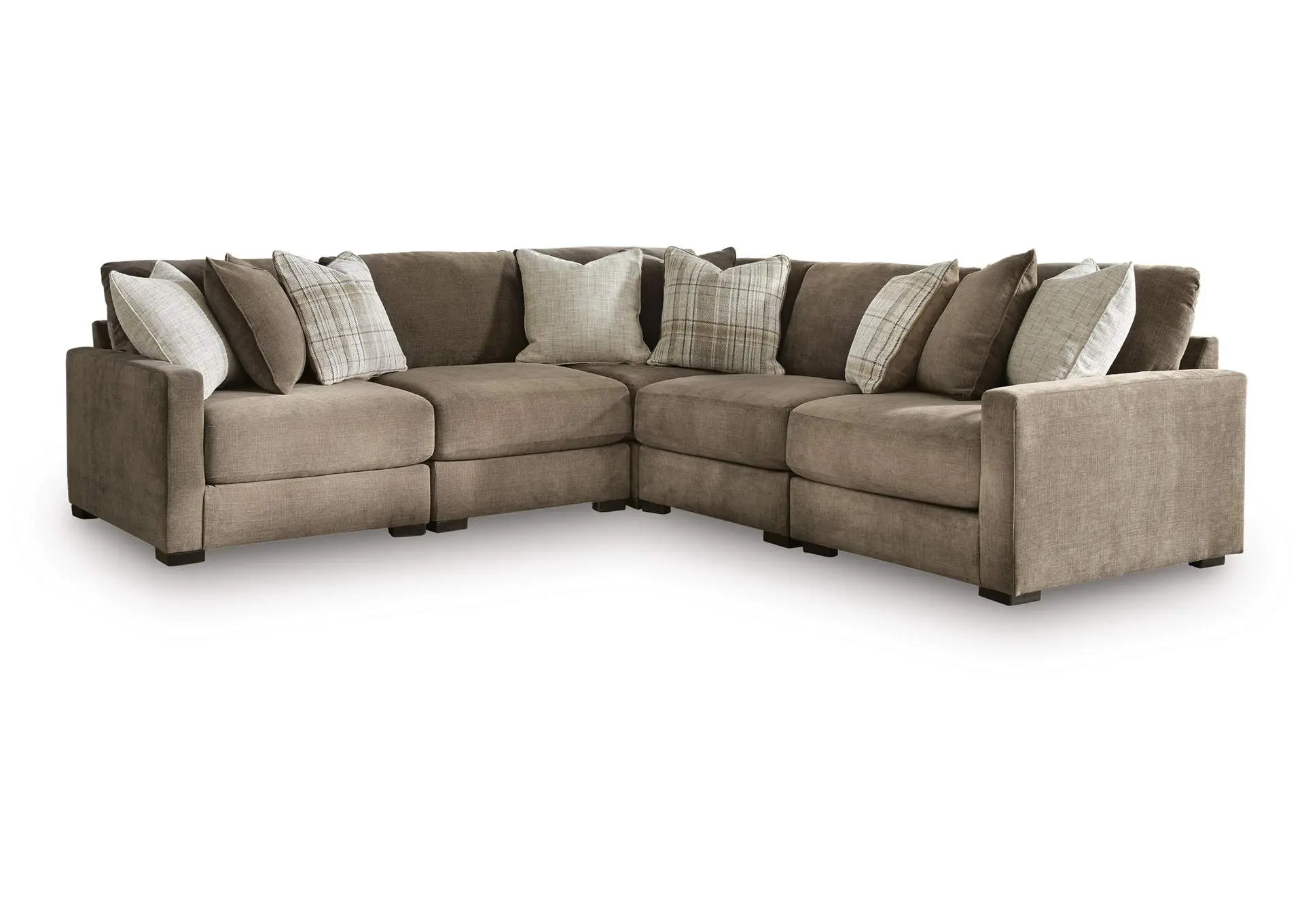 Camellia-Court 5-Piece Sectional