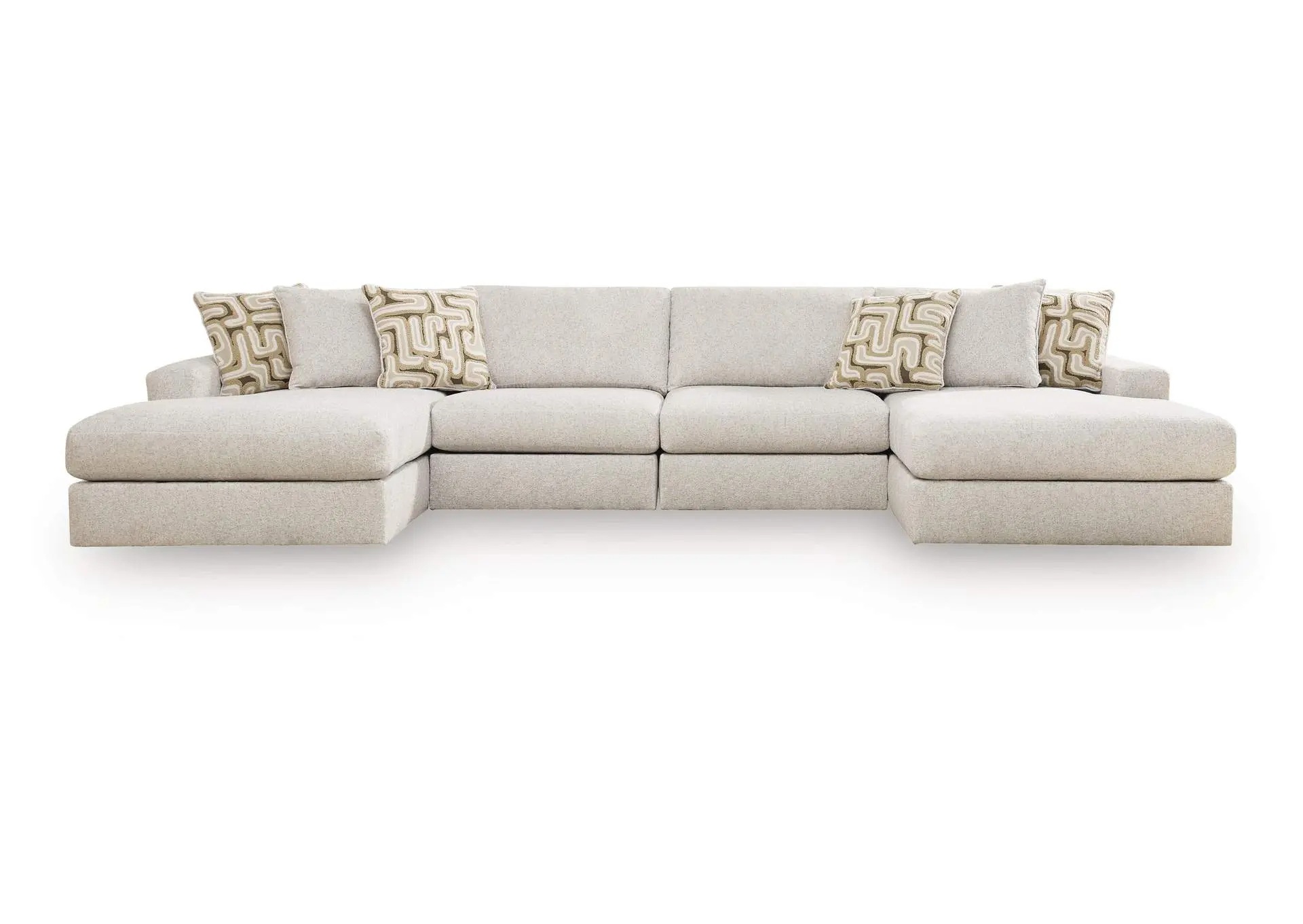 Kestrie 4-Piece Double Chaise Sectional