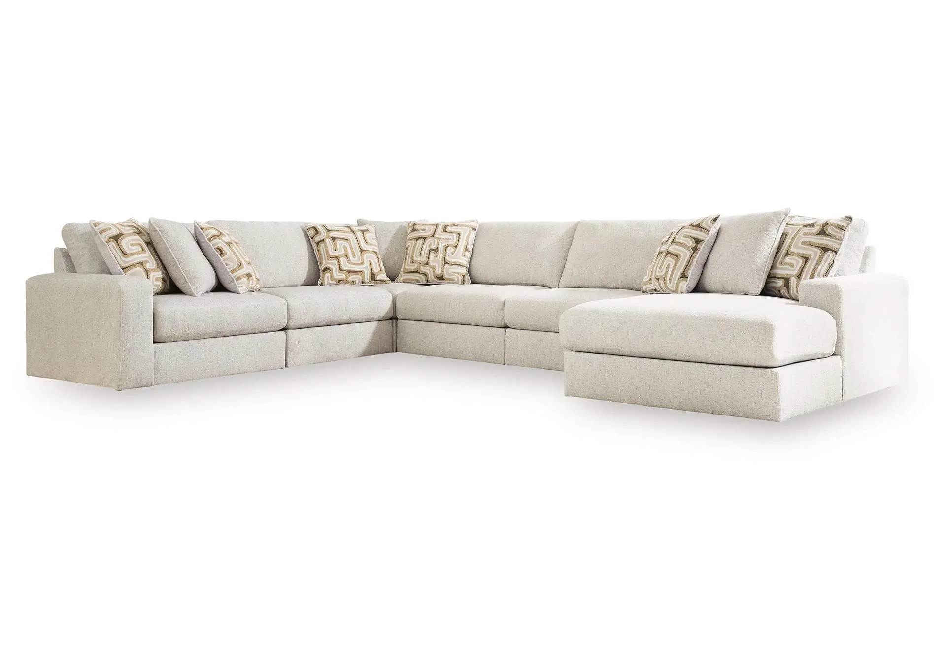 Kestrie 6-Piece Sectional with Chaise