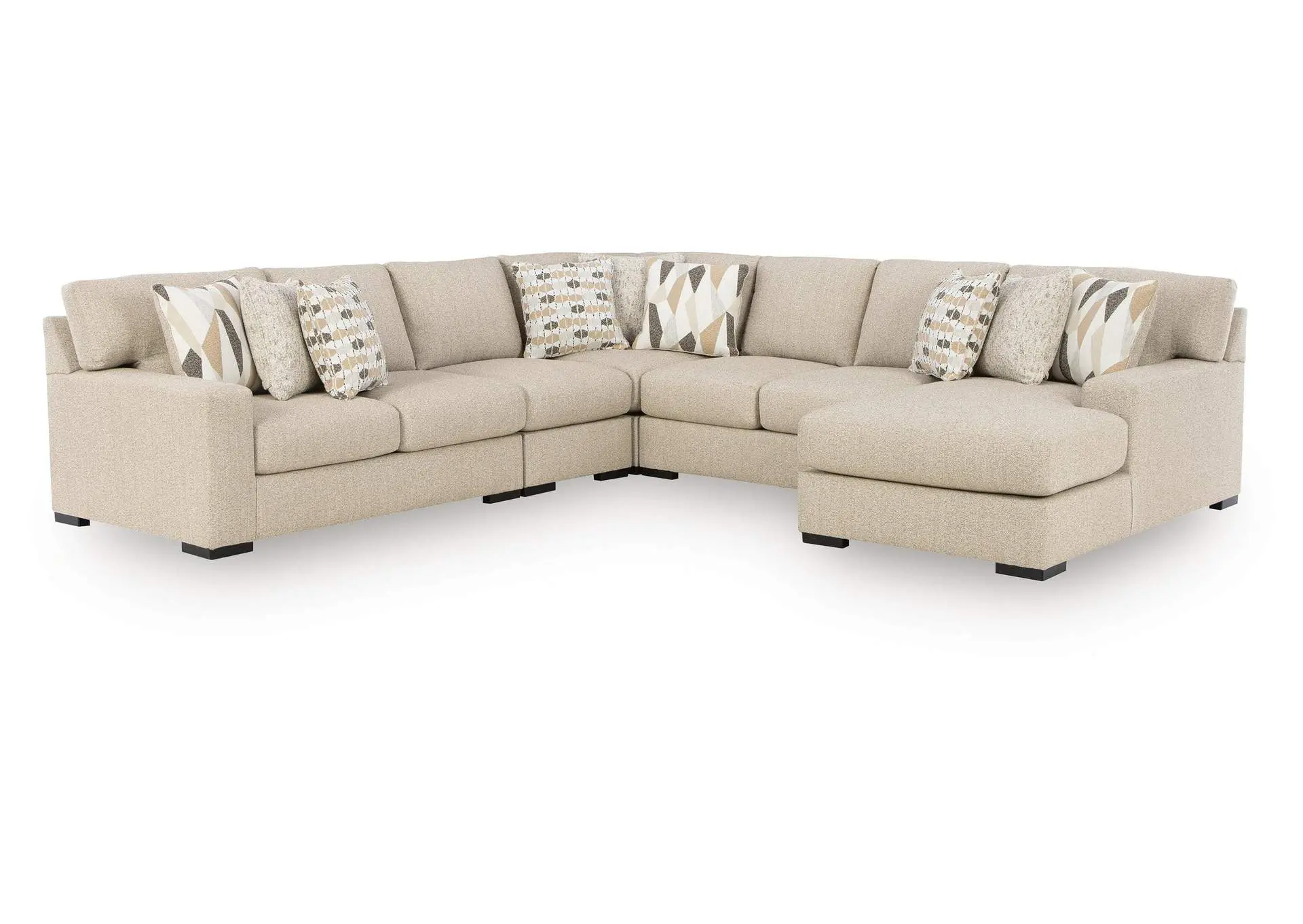 Laurelgrove 5-Piece Sectional with Chaise