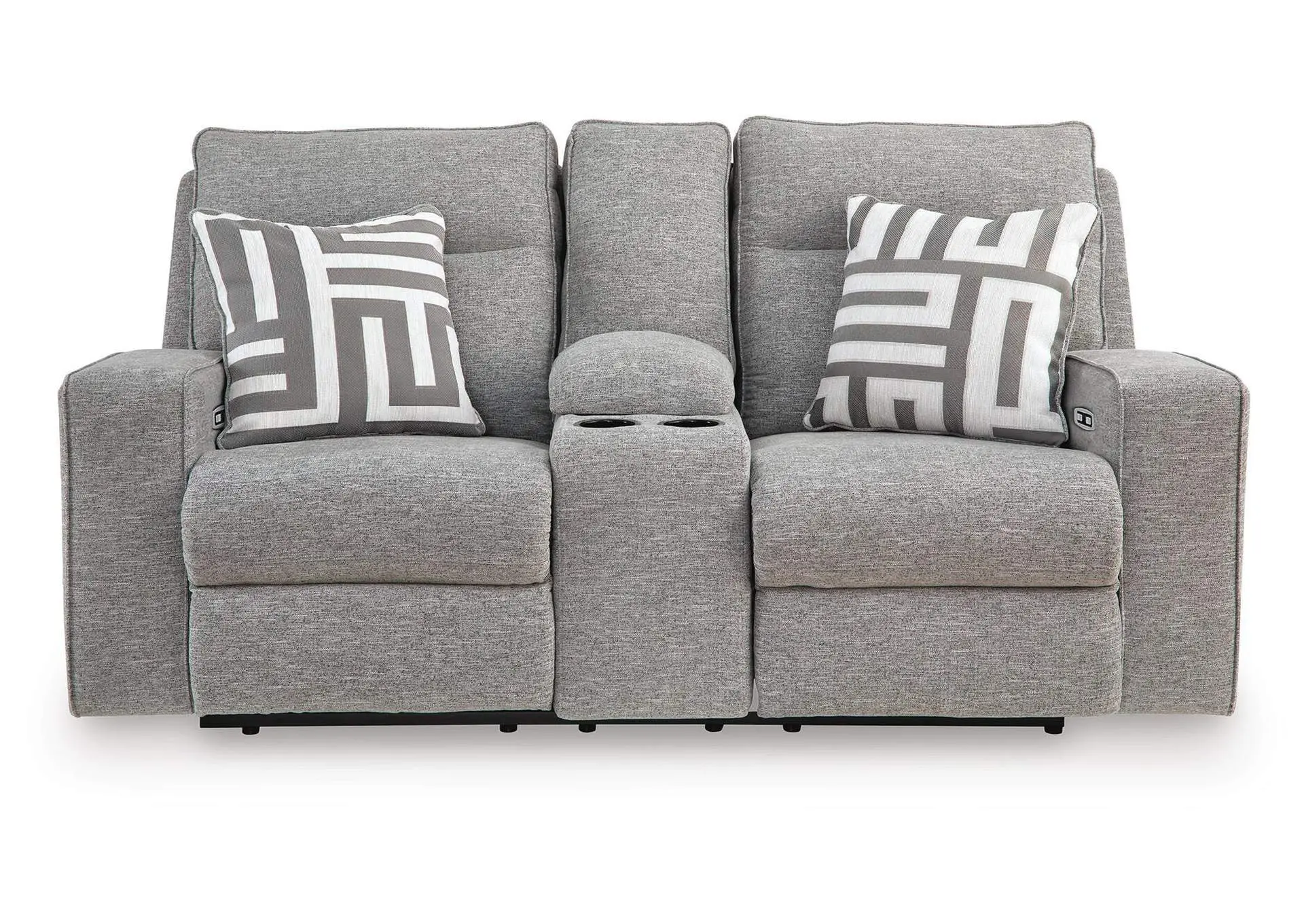 Biscoe Power Reclining Loveseat with Console