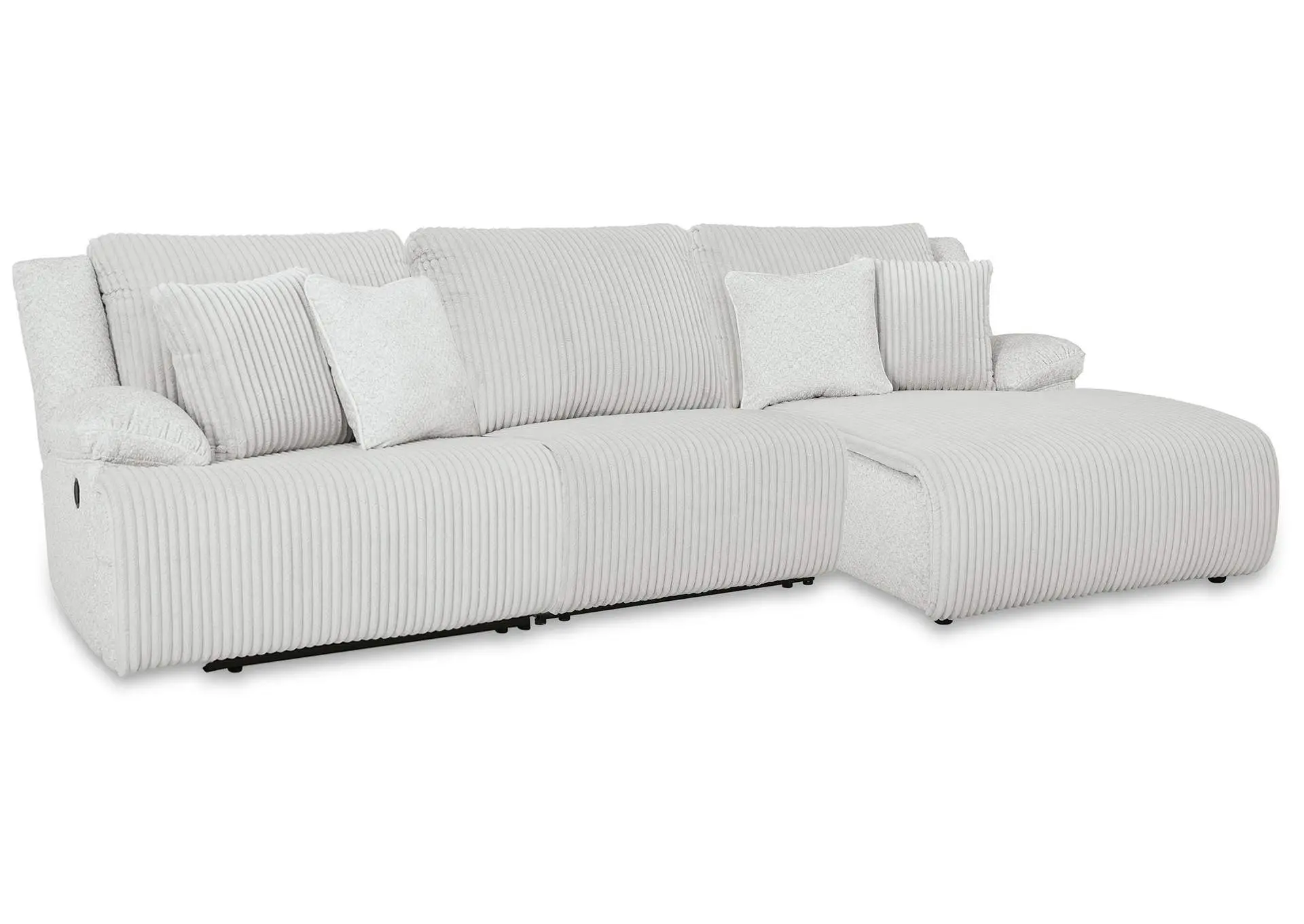 Top Tier 3-Piece Reclining Sectional Chofa