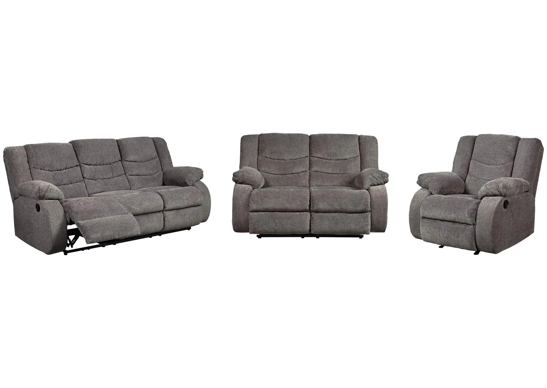 Tulen Sofa, Loveseat and Recliner