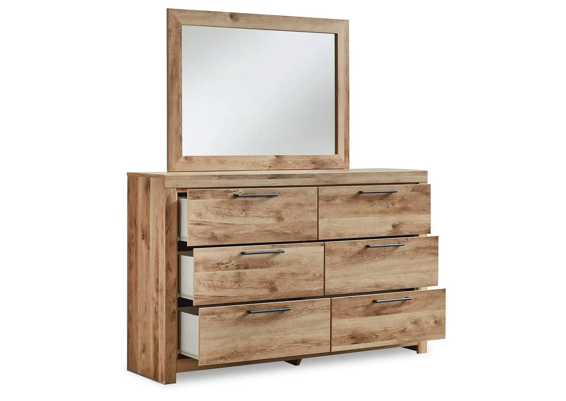 Hyanna Full Panel Storage Bed, Dresser, Mirror and 2 Nightstands — view 18