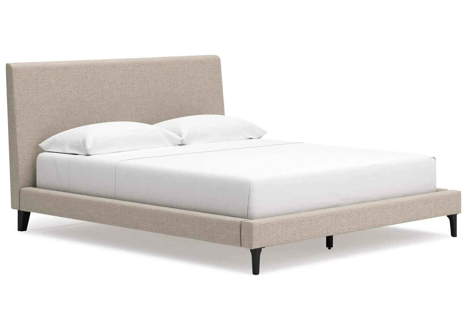 Cielden California King Upholstered Bed with Roll Slats