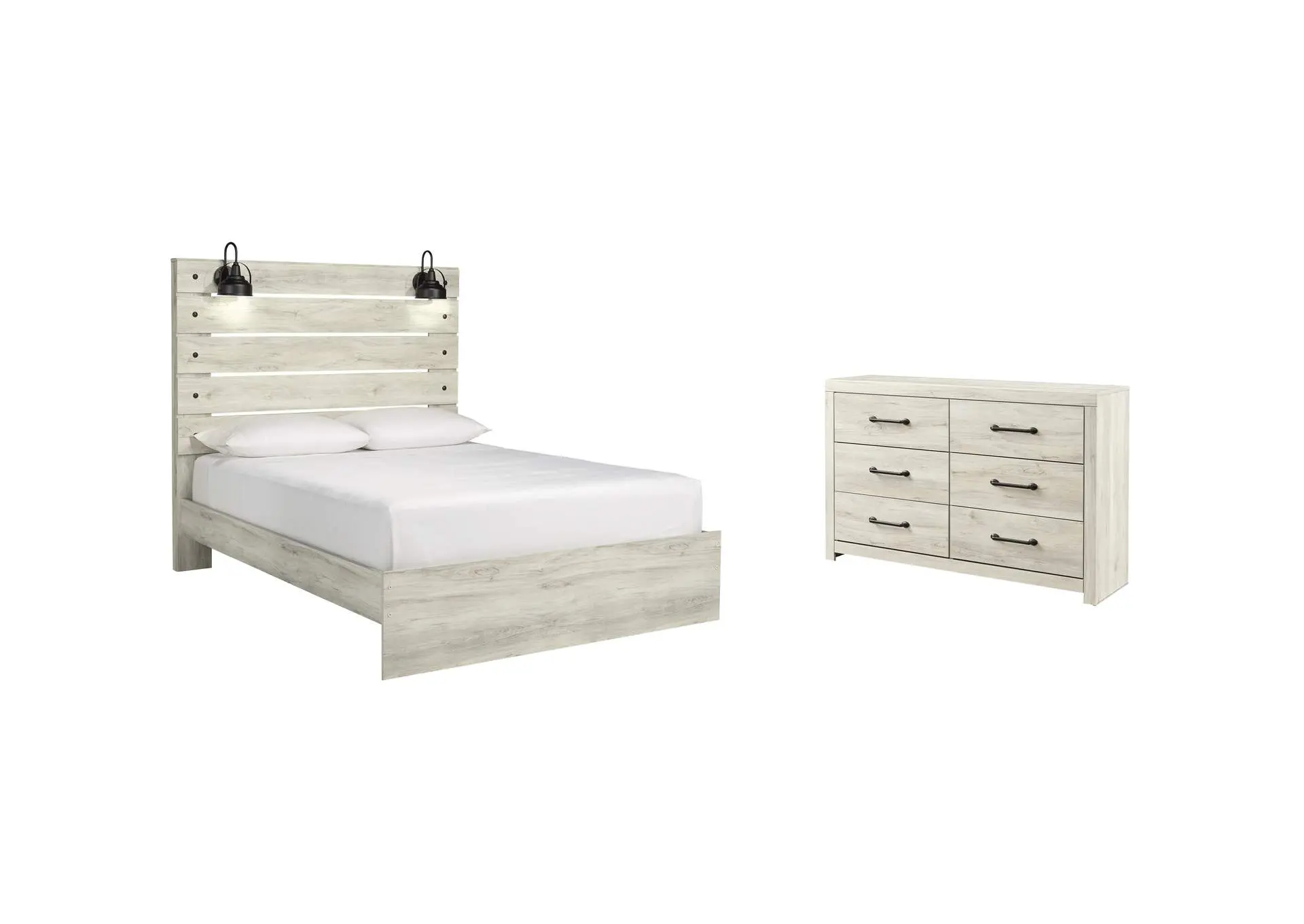 Cambeck Queen Panel Bed with Dresser