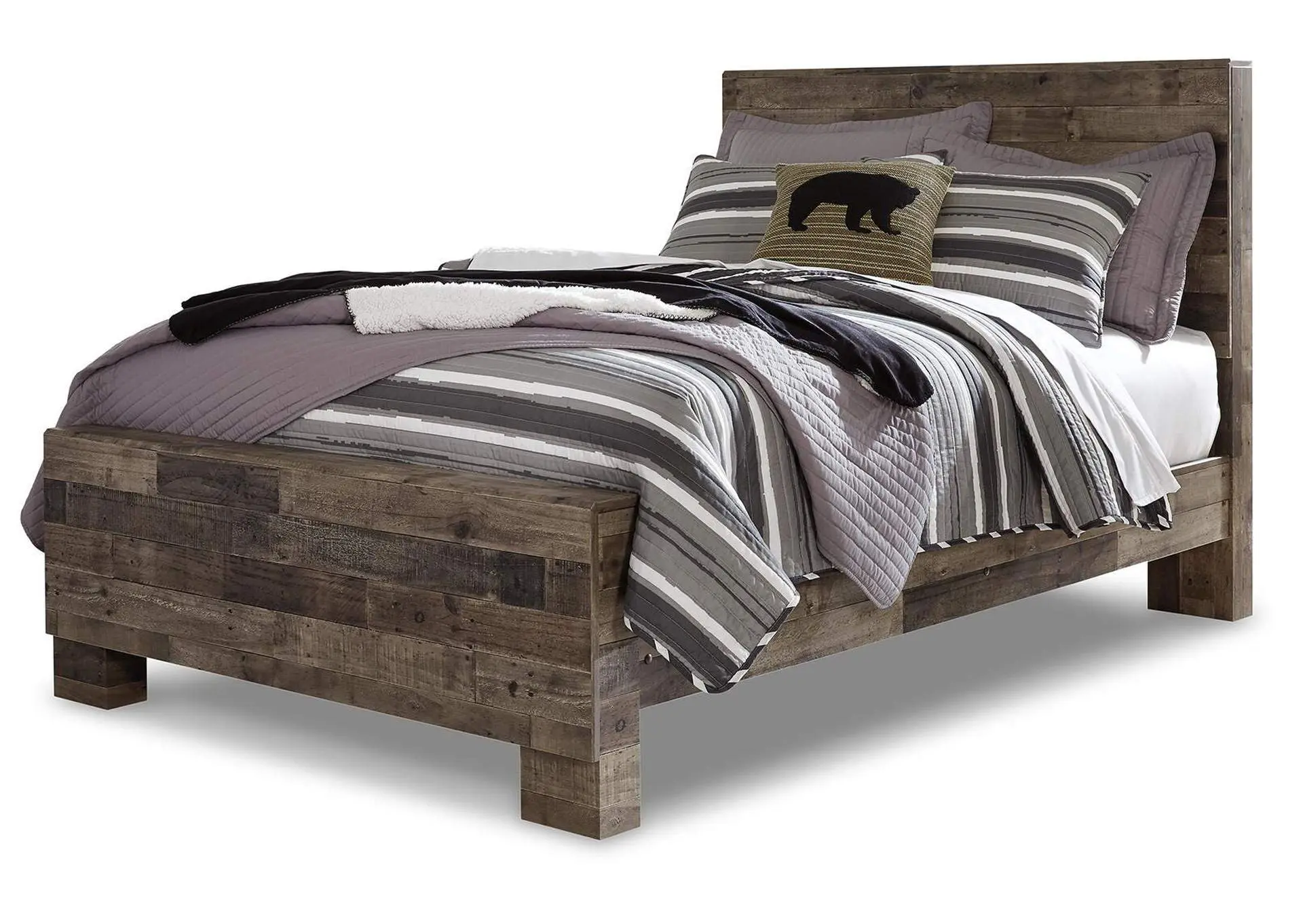 Derekson Full Panel Bed