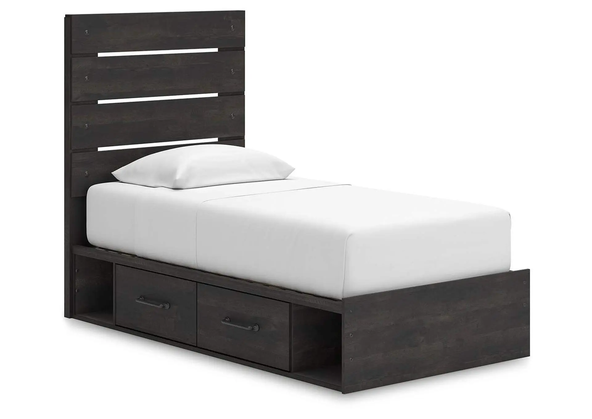 Hollivern Twin Panel Storage Bed