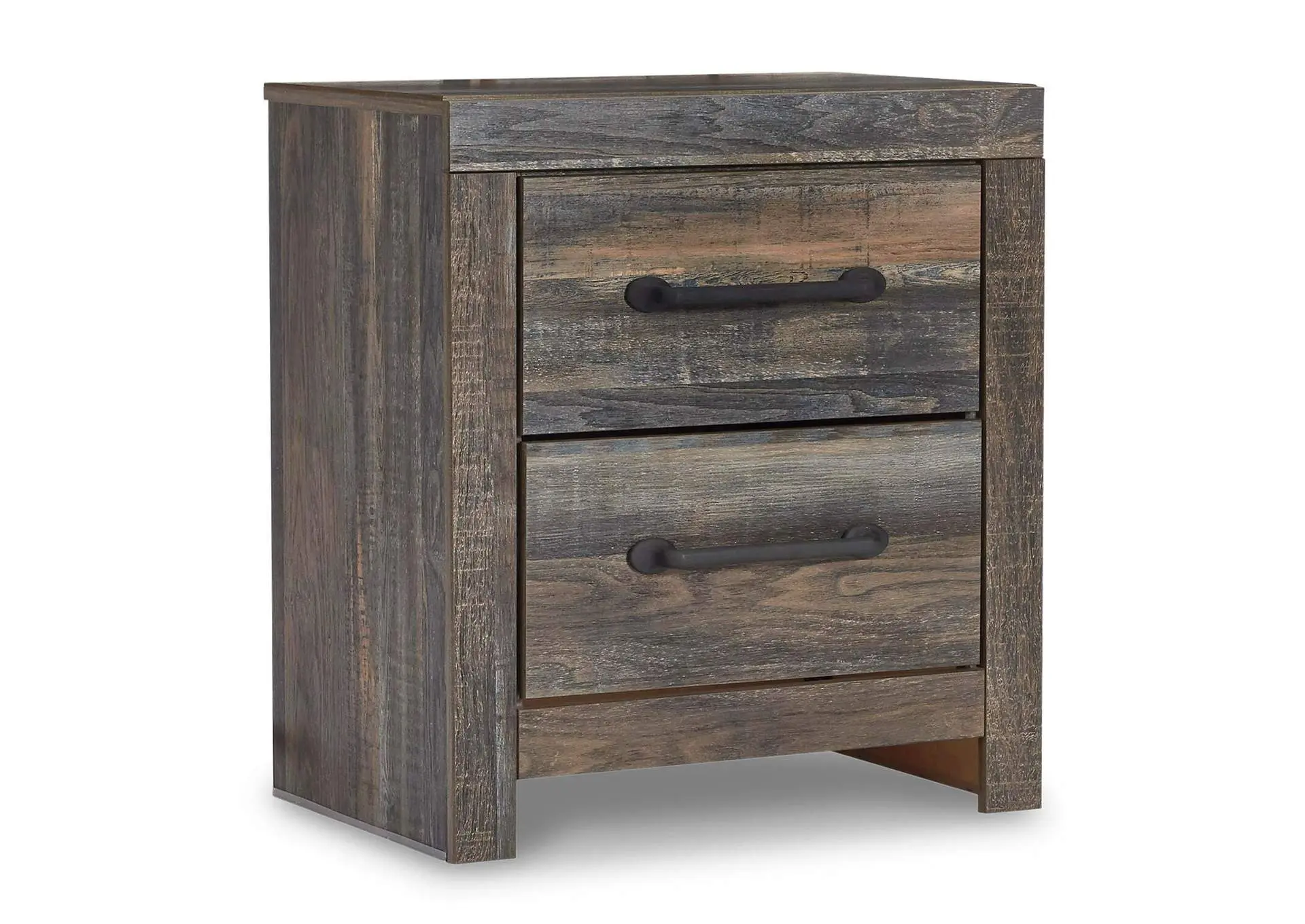 Drystan King Panel Bed with Storage with Mirrored Dresser, Chest and 2 Nightstands — view 5