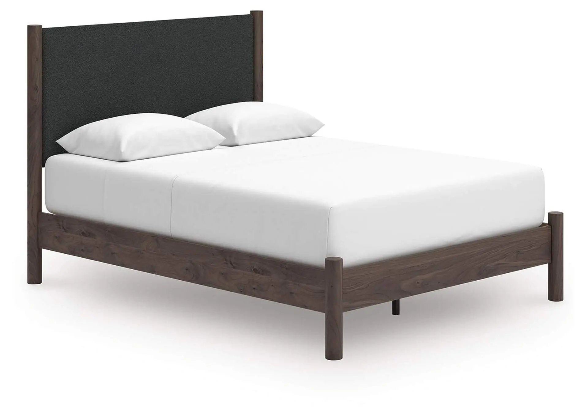 Pamytta Queen Upholstered Panel Platform Bed