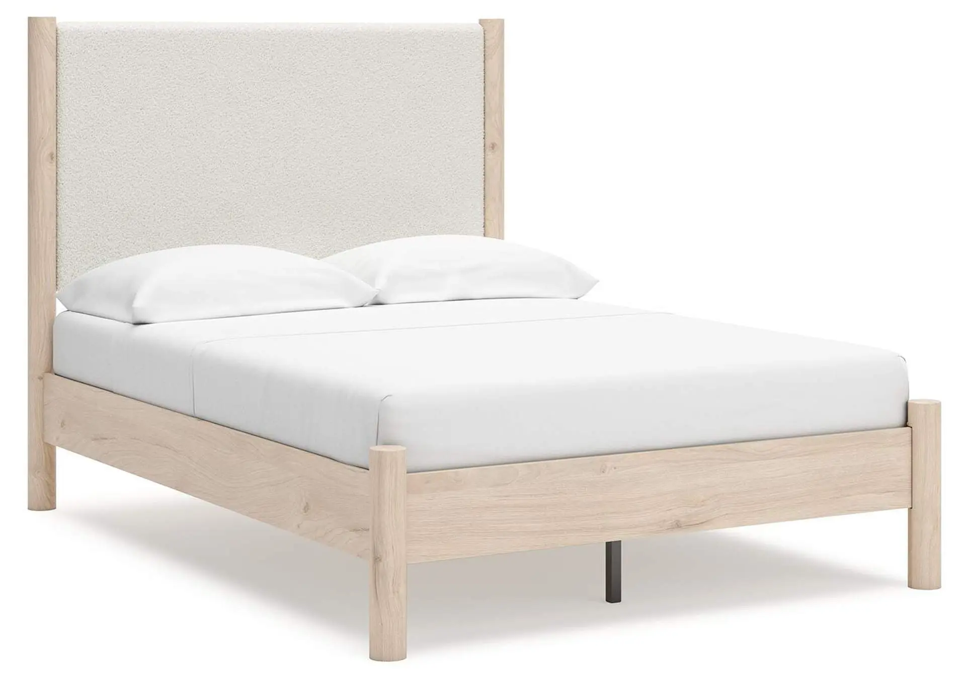 Cadmori Full Upholstered Panel Bed