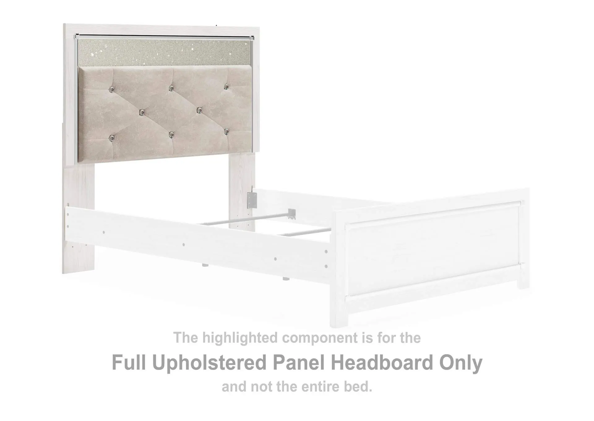 Altyra Full Upholstered Panel Headboard