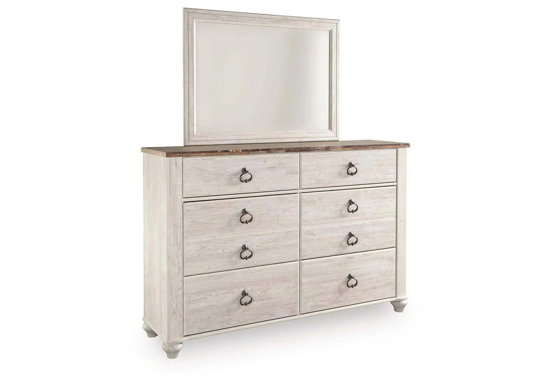 Willowton Dresser and Mirror