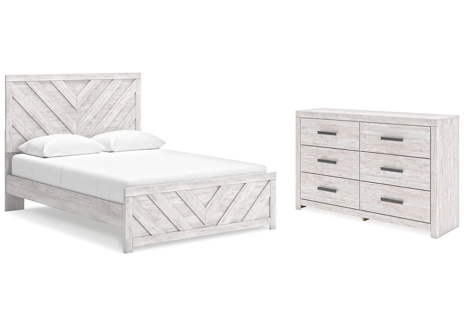 Cayboni Queen Panel Bed with Dresser