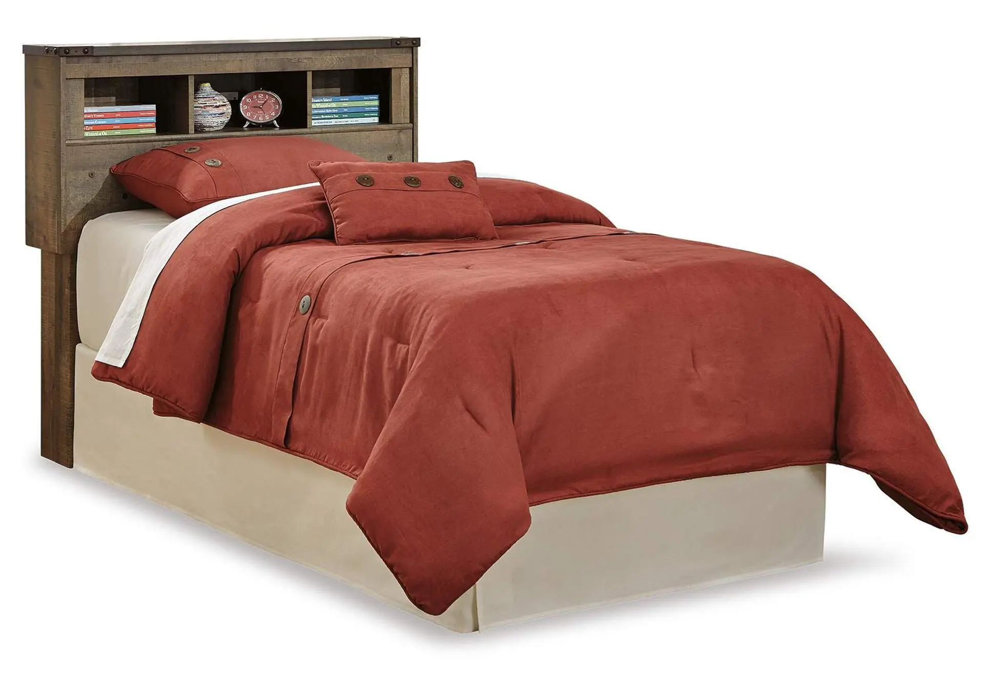 Trinell Twin Bookcase Headboard