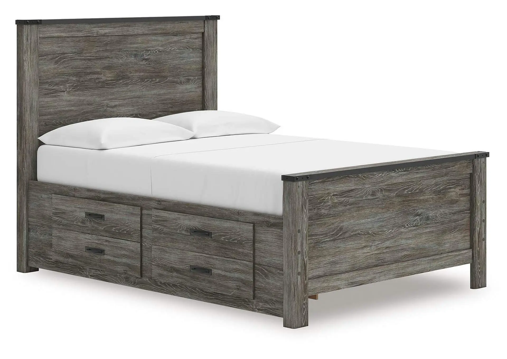 Frandern Full Panel Bed with Storage