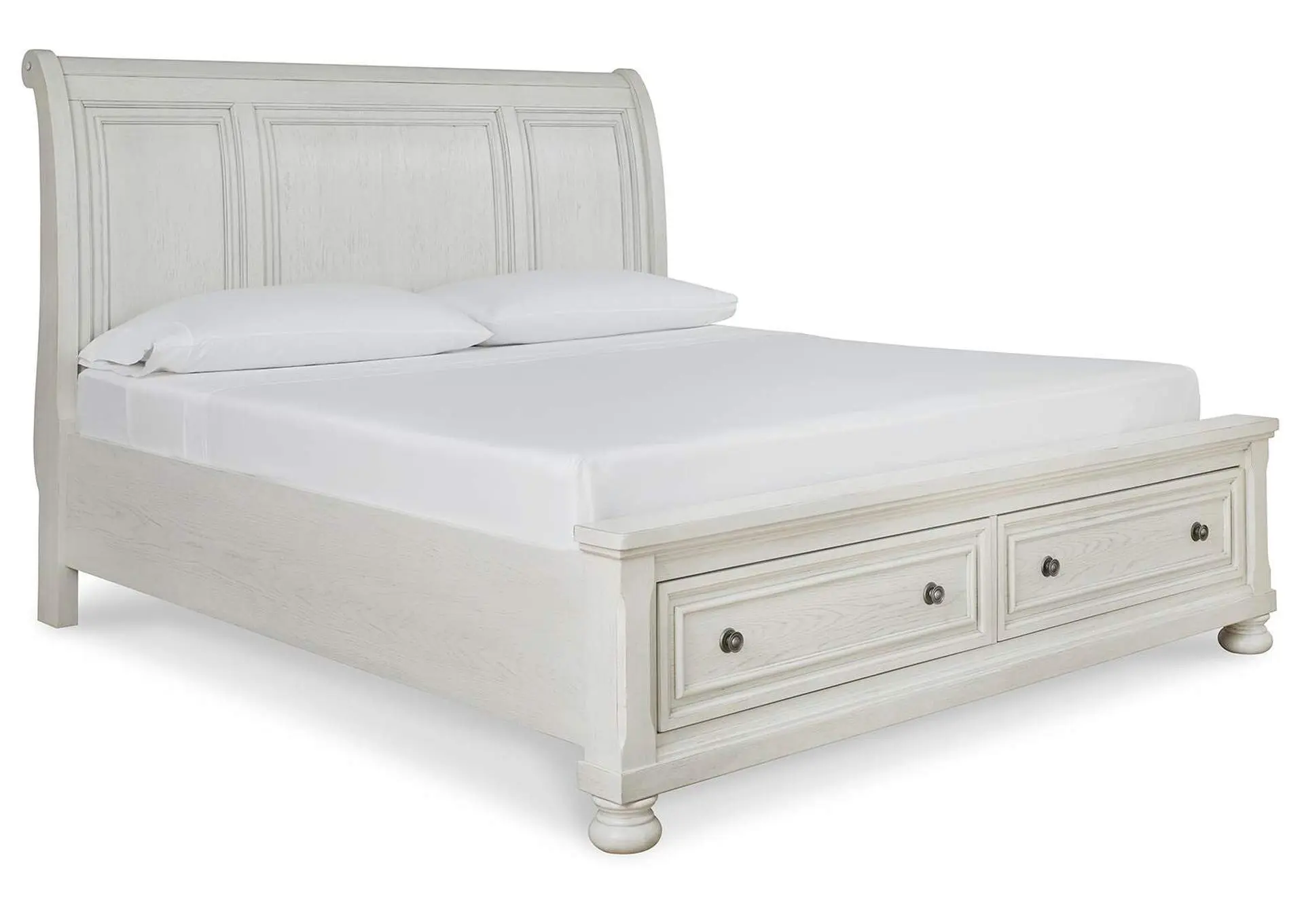 Robbinsdale King Sleigh Bed with Storage