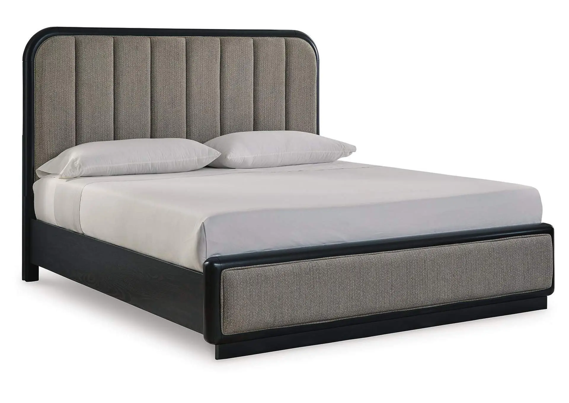 Rowanbeck California King Upholstered Panel Bed