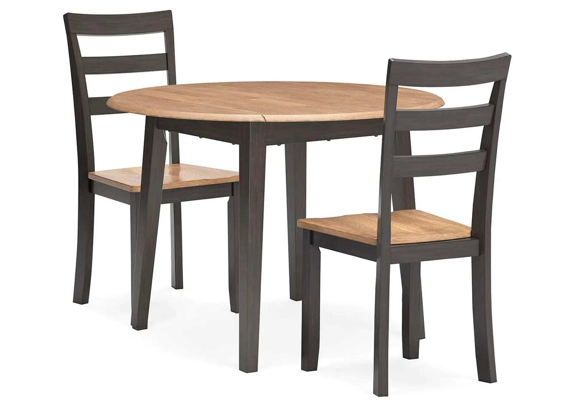 Gesthaven Extendable Dining Table and 2 Chairs