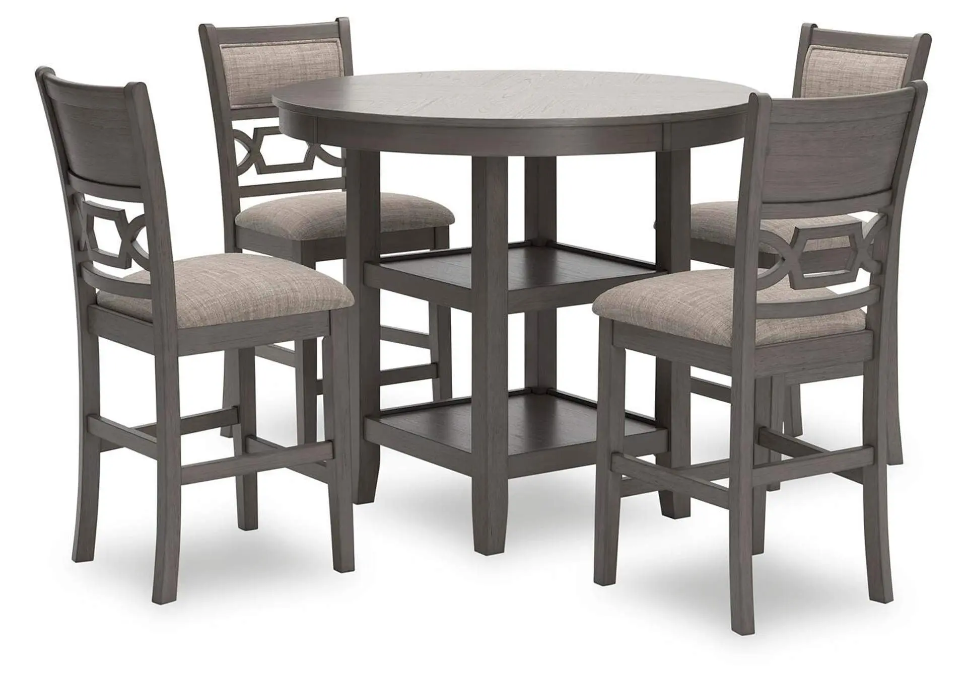 Wrenning Counter Height Dining Table and 4 Barstools (Set of 5)