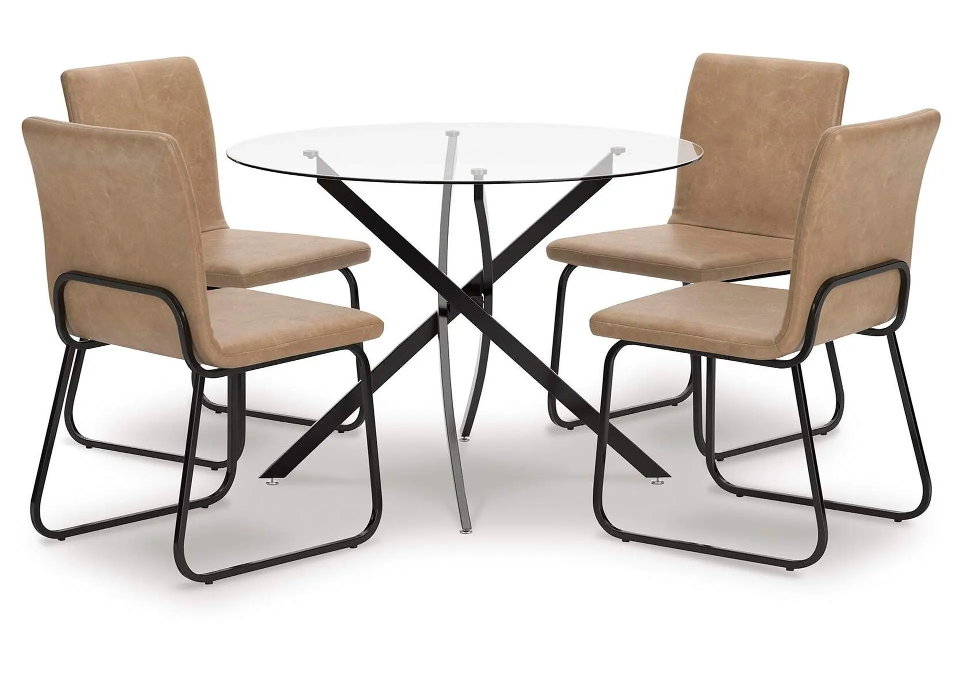 Pharwynn Dining Table and 4 Chairs