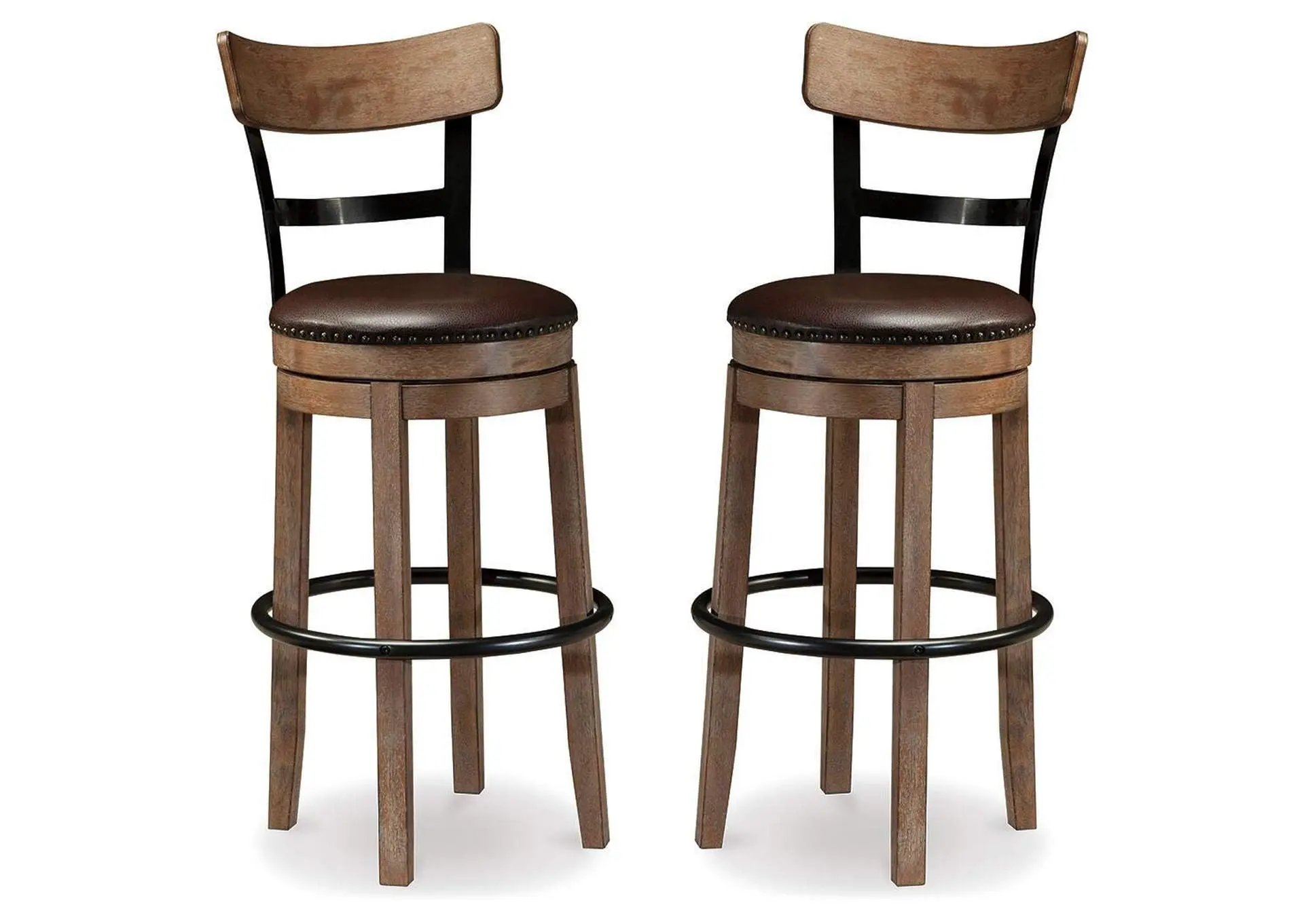 Pinnadel Bar Height Bar Stool (Set of 2)