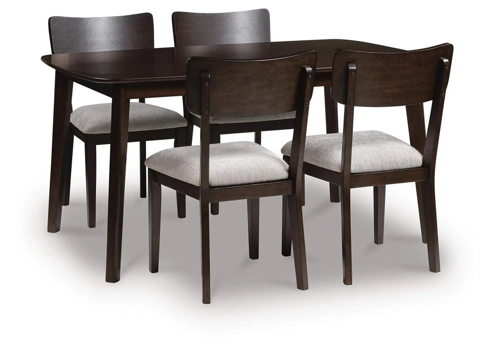 Shorbyn Dining Table and 4 Chairs (Set of 5)
