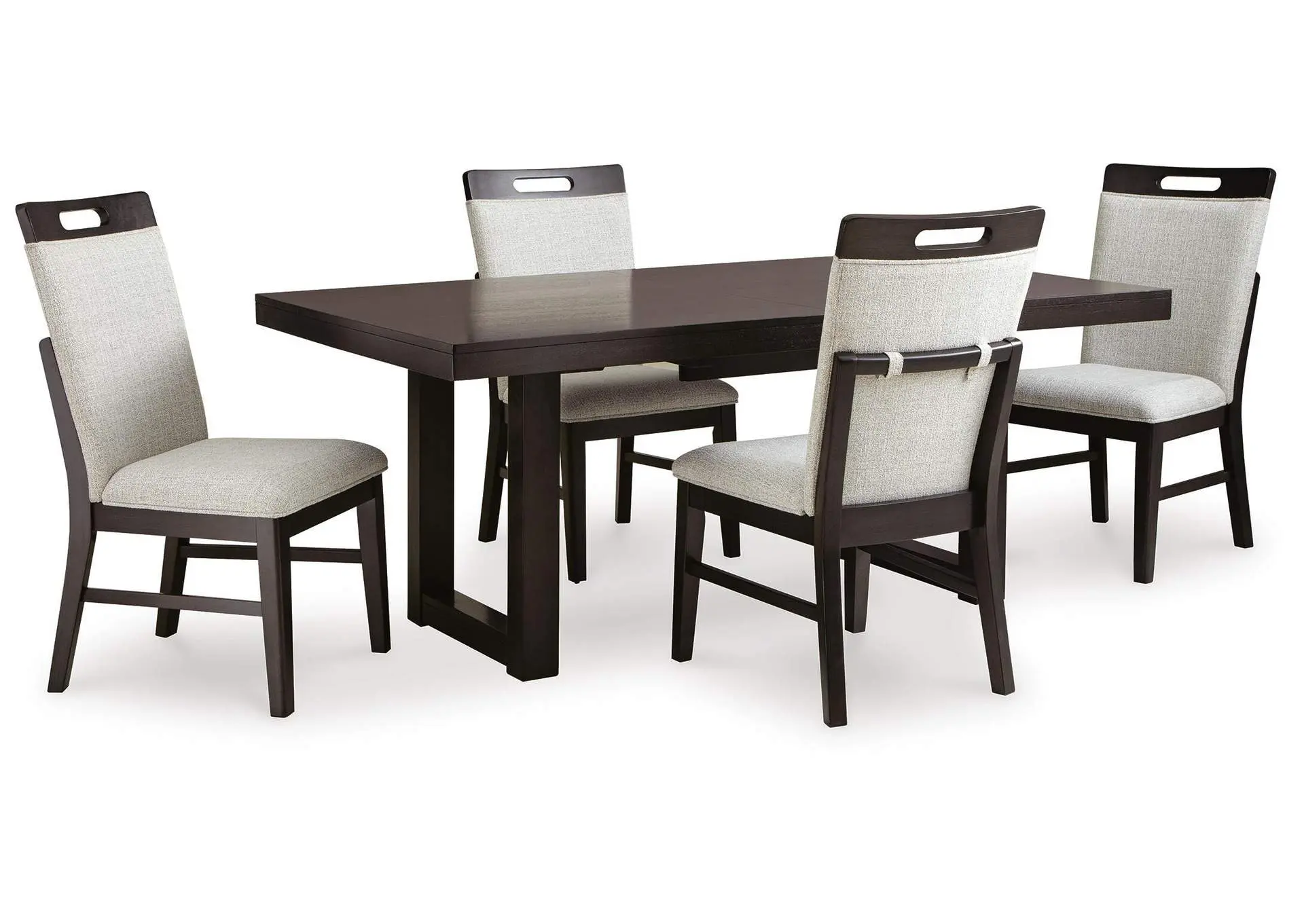 Neymorton Extendable Dining Table and 4 Chairs