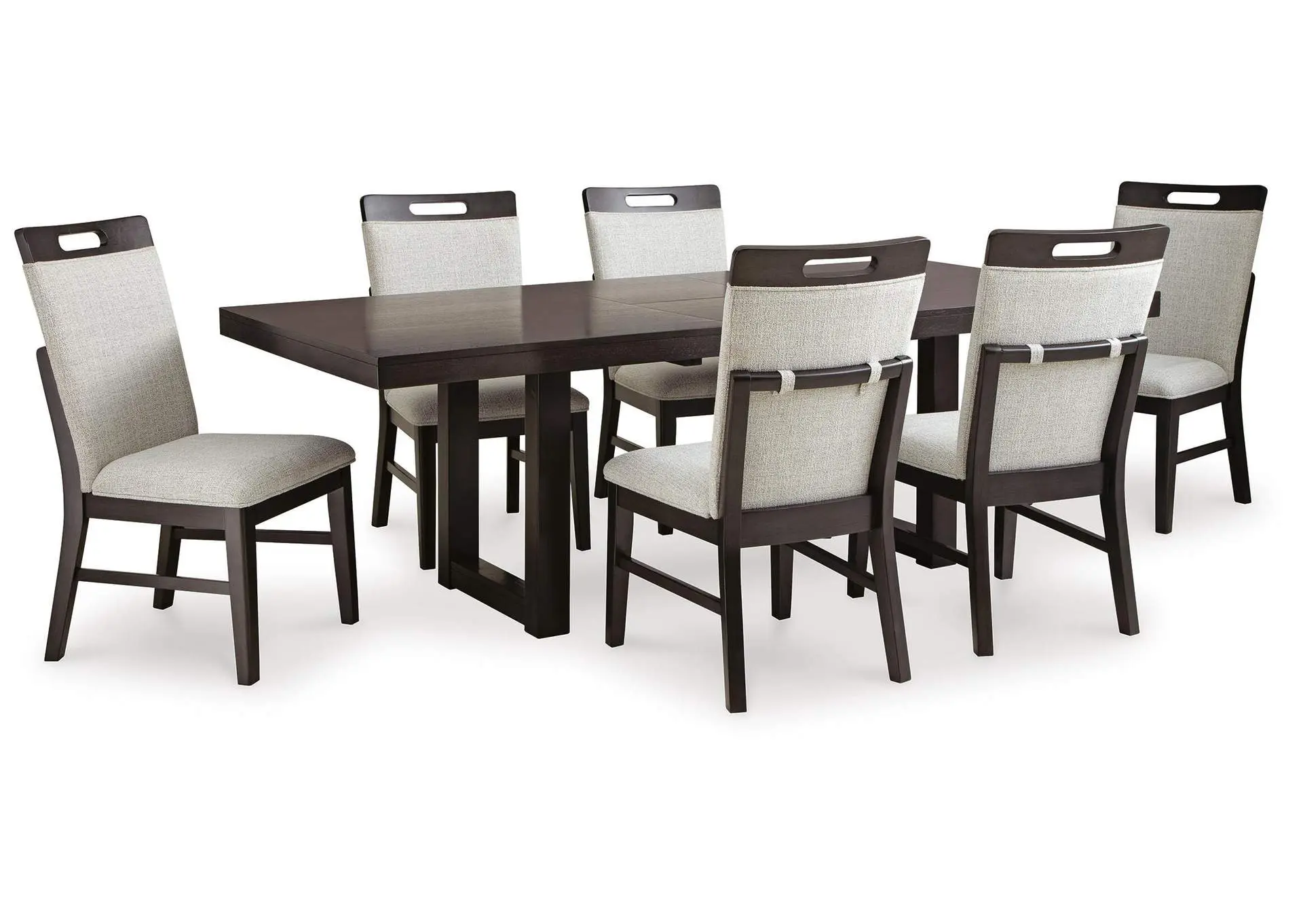 Neymorton Extendable Dining Table and 6 Chairs