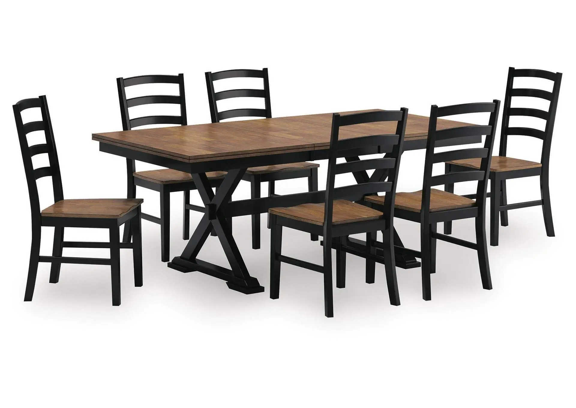 Wildenauer Extendable Dining Table and 6 Chairs
