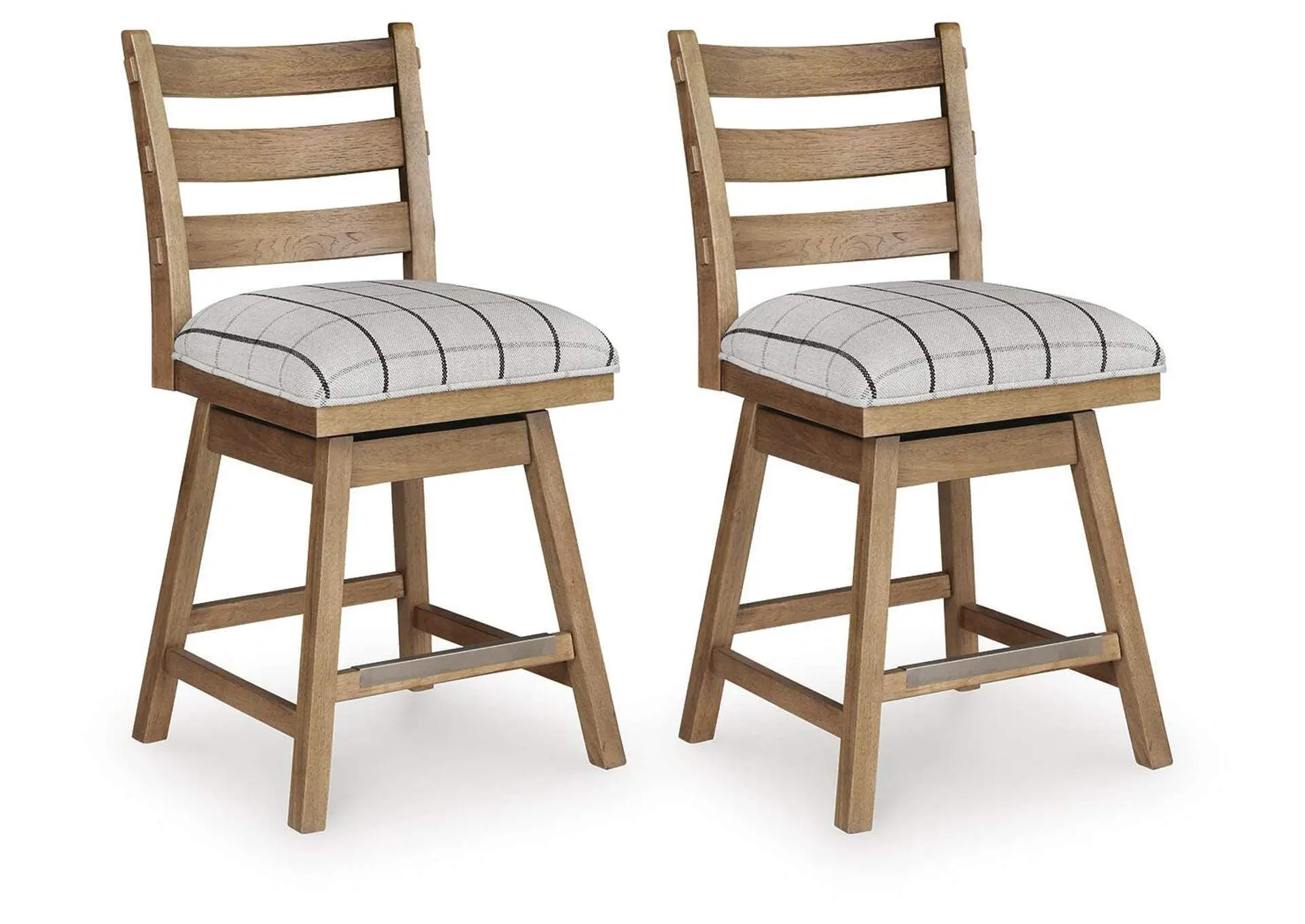 Ridgester Counter Height Swivel Barstool