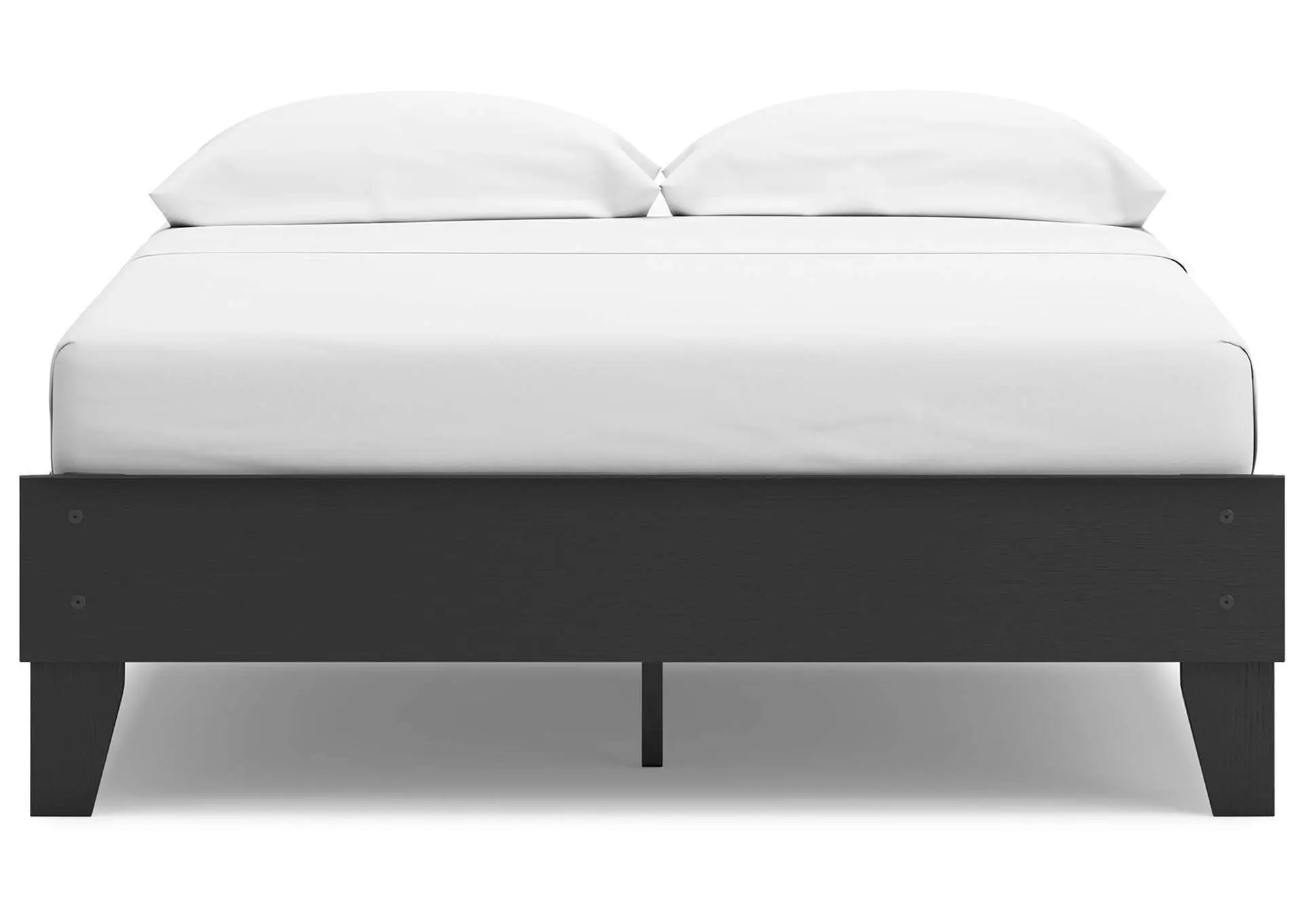 Socalle Full Platform Bed with 2 Nightstands