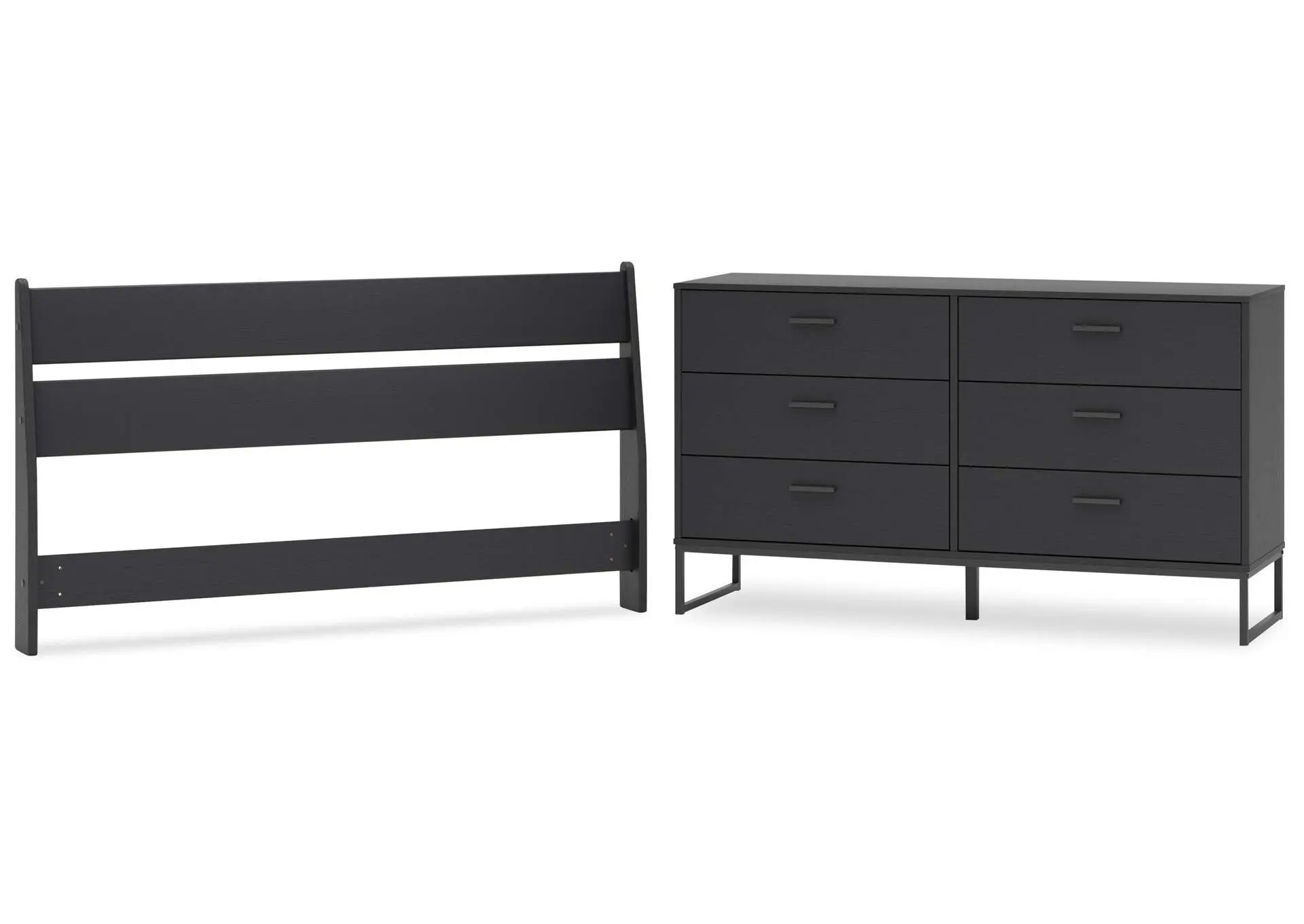 Socalle Queen Panel Headboard with Dresser