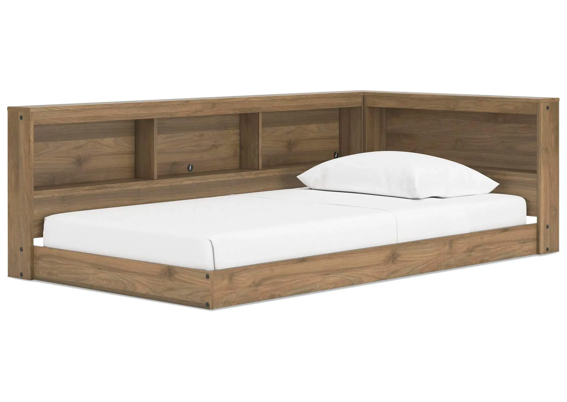 Deanlow Twin Bookcase Storage Bed