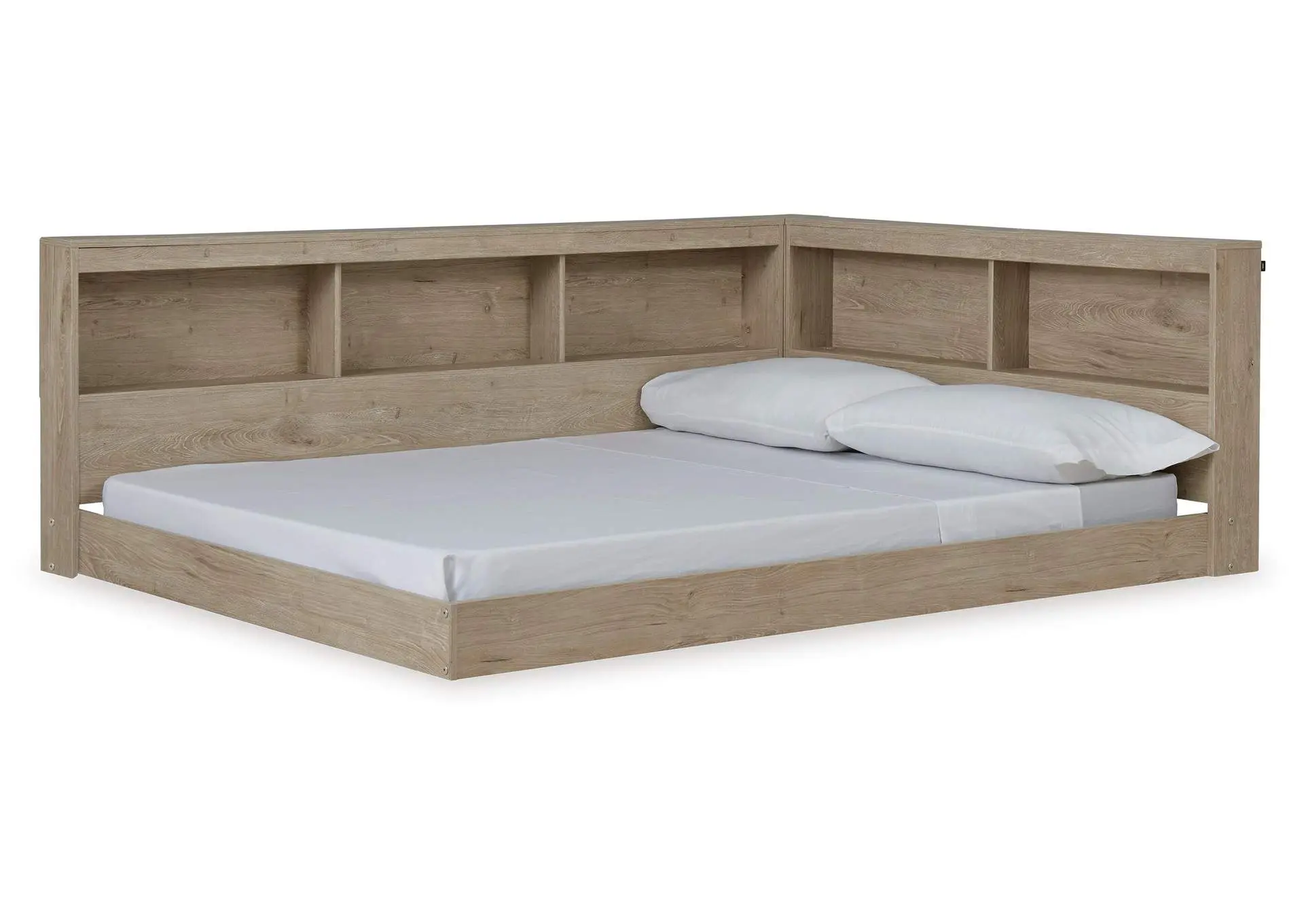 Oliah Full Bookcase Storage Bed