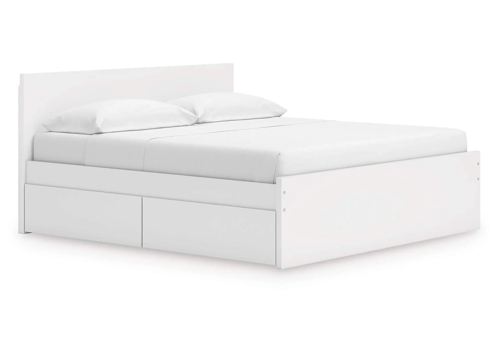 Onita King Panel Platform Bed with Storage