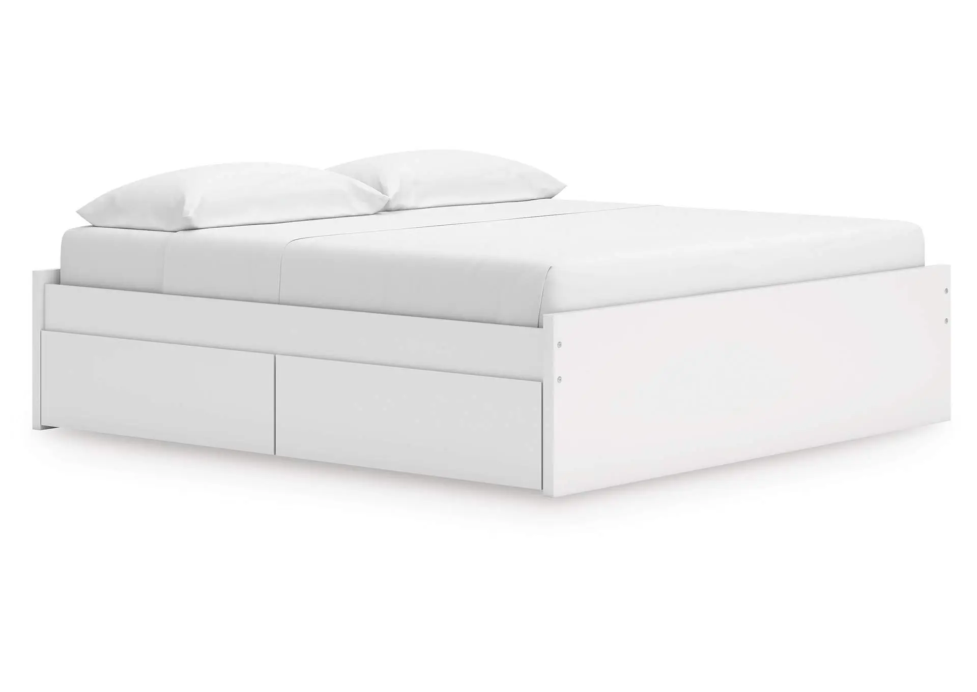 Onita King Platform Bed with 1 Side Storage