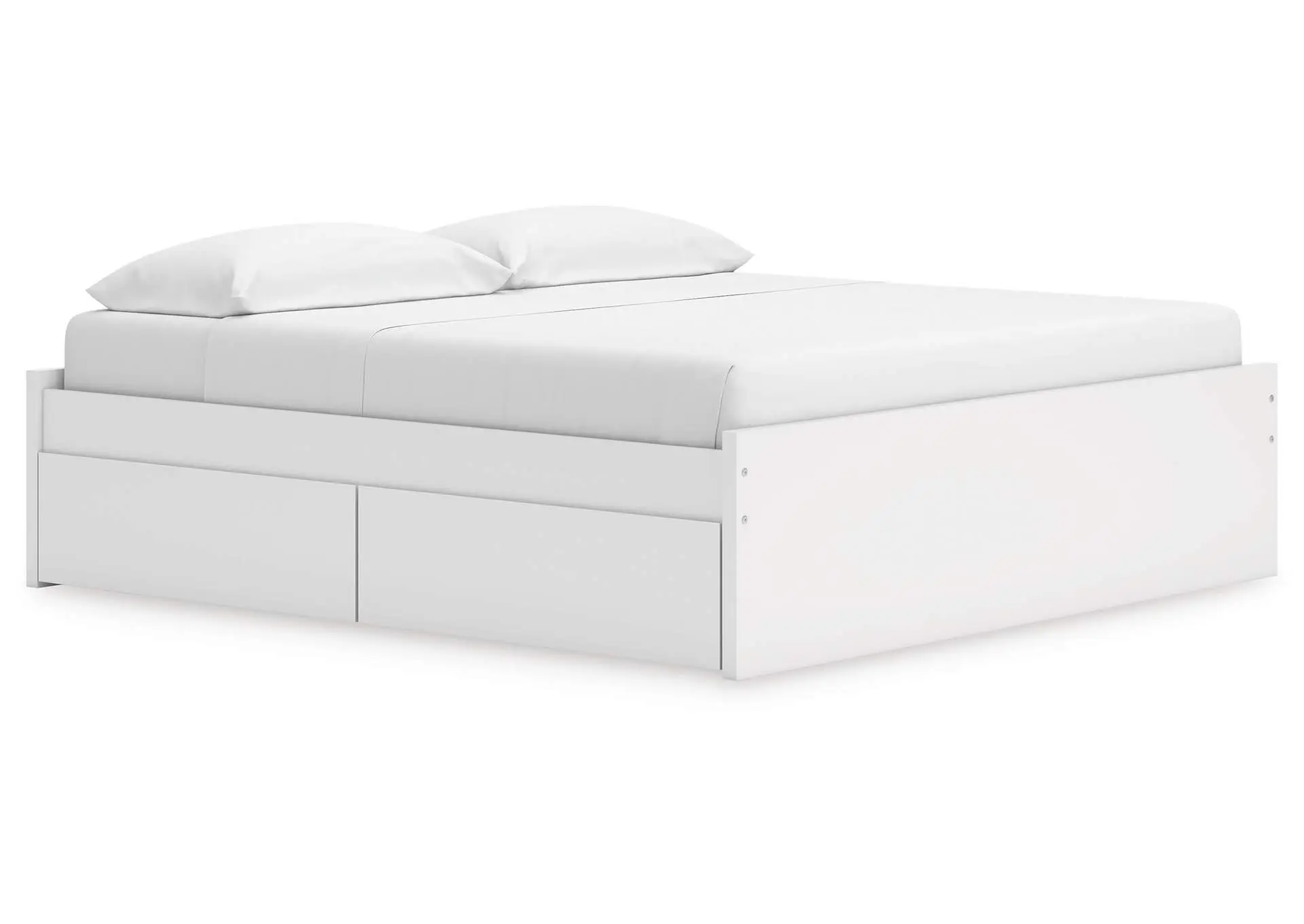 Onita King Platform Bed with 2 Side Storage
