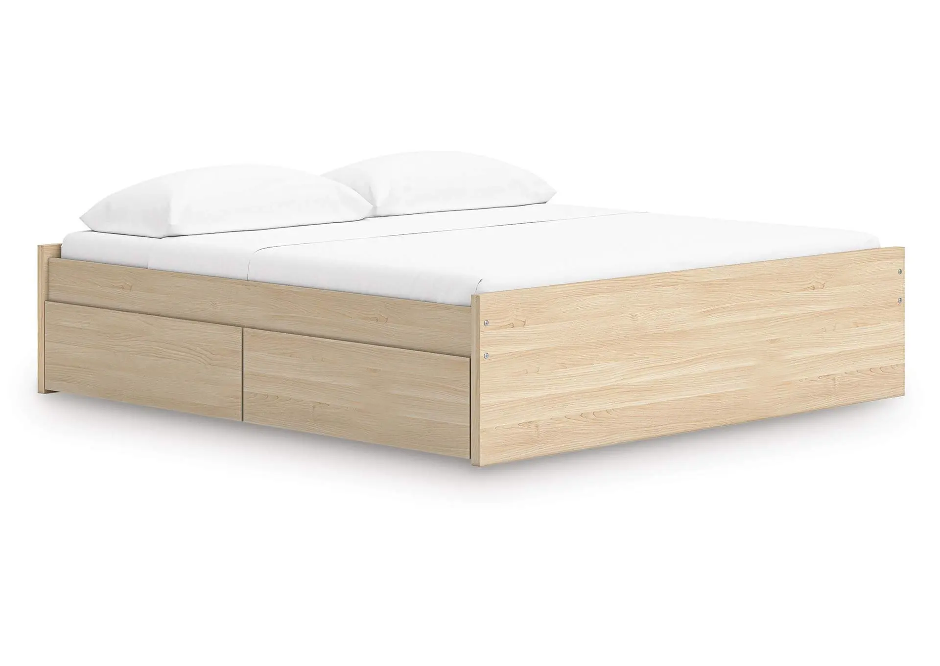 Onita King Platform Bed with 1 Side Storage