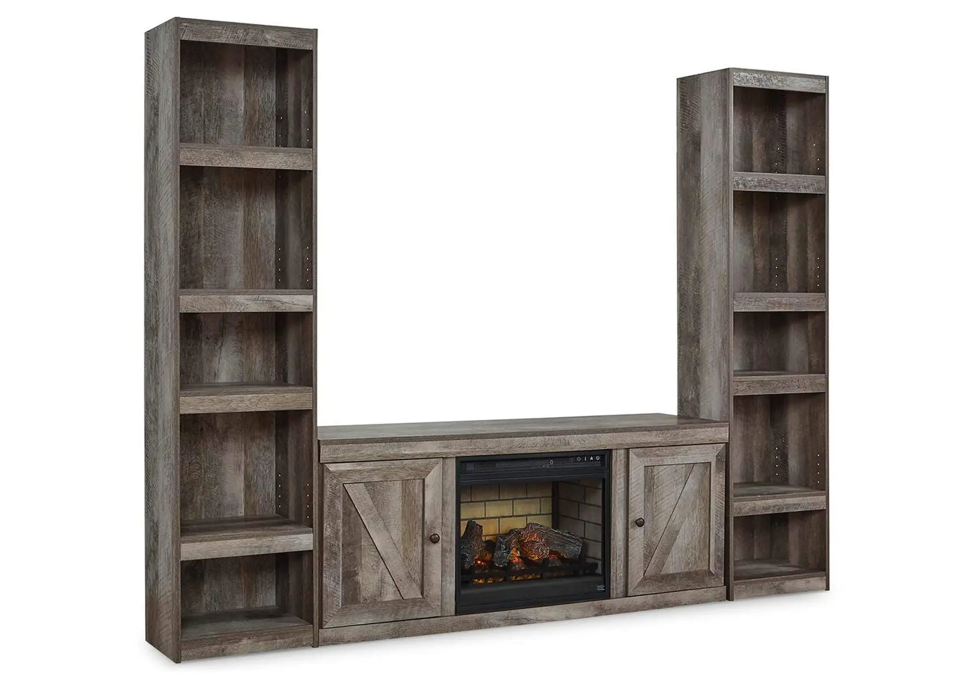 Wynnlow 3-Piece Entertainment Center with Electric Fireplace