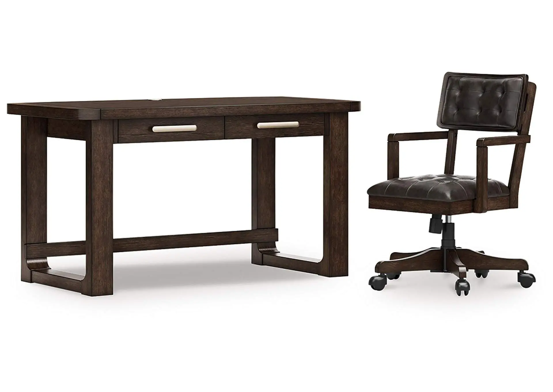 Breckington Home Office Desk with Chair