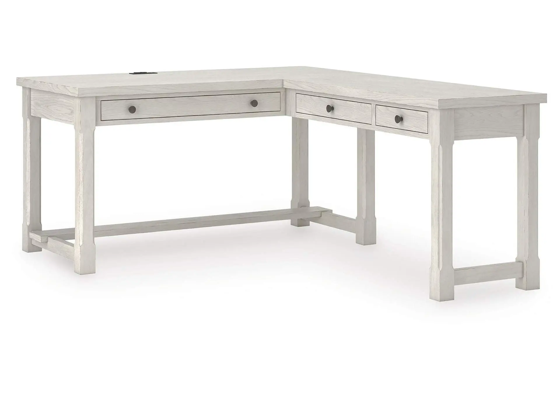Robbinsdale L-Shaped Home Office Desk — view 11
