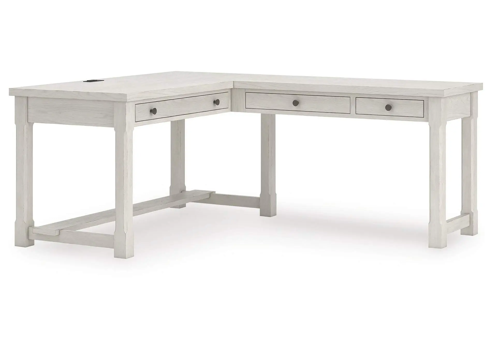 Robbinsdale L-Shaped Home Office Desk