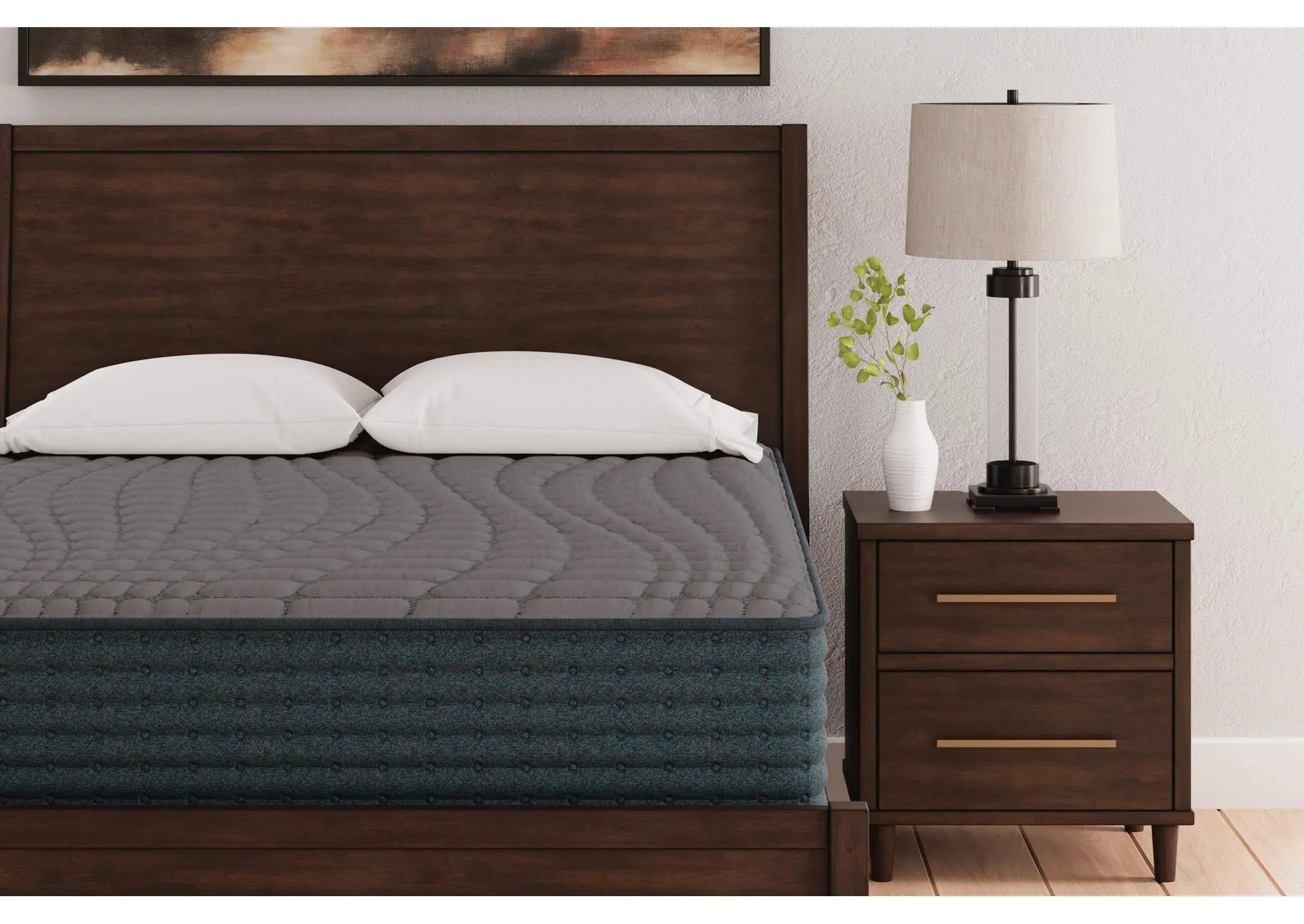 Gray 1200 Hybrid Queen Mattress — view 14