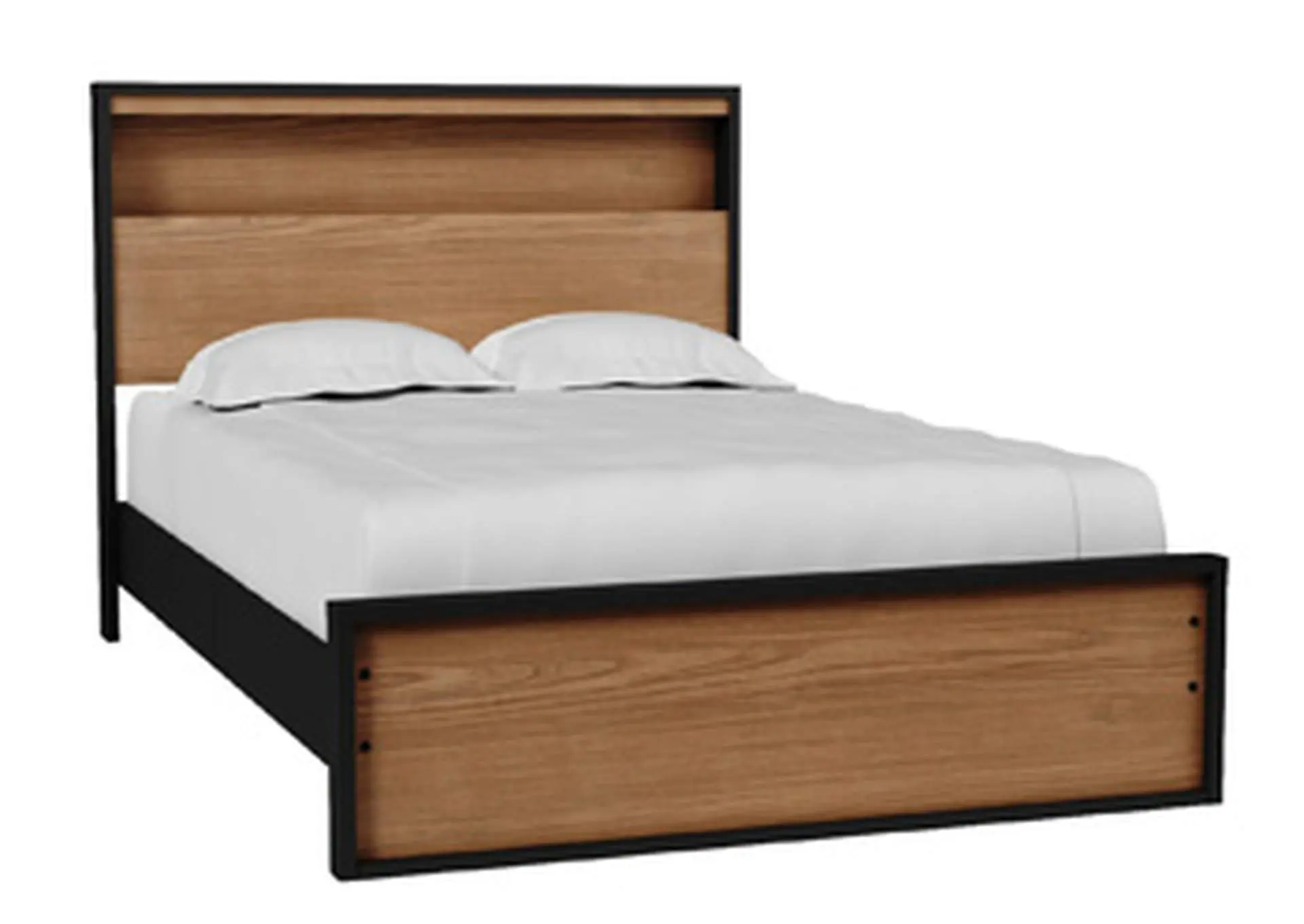Kozmour Full Bookcase Complete Bed Frame