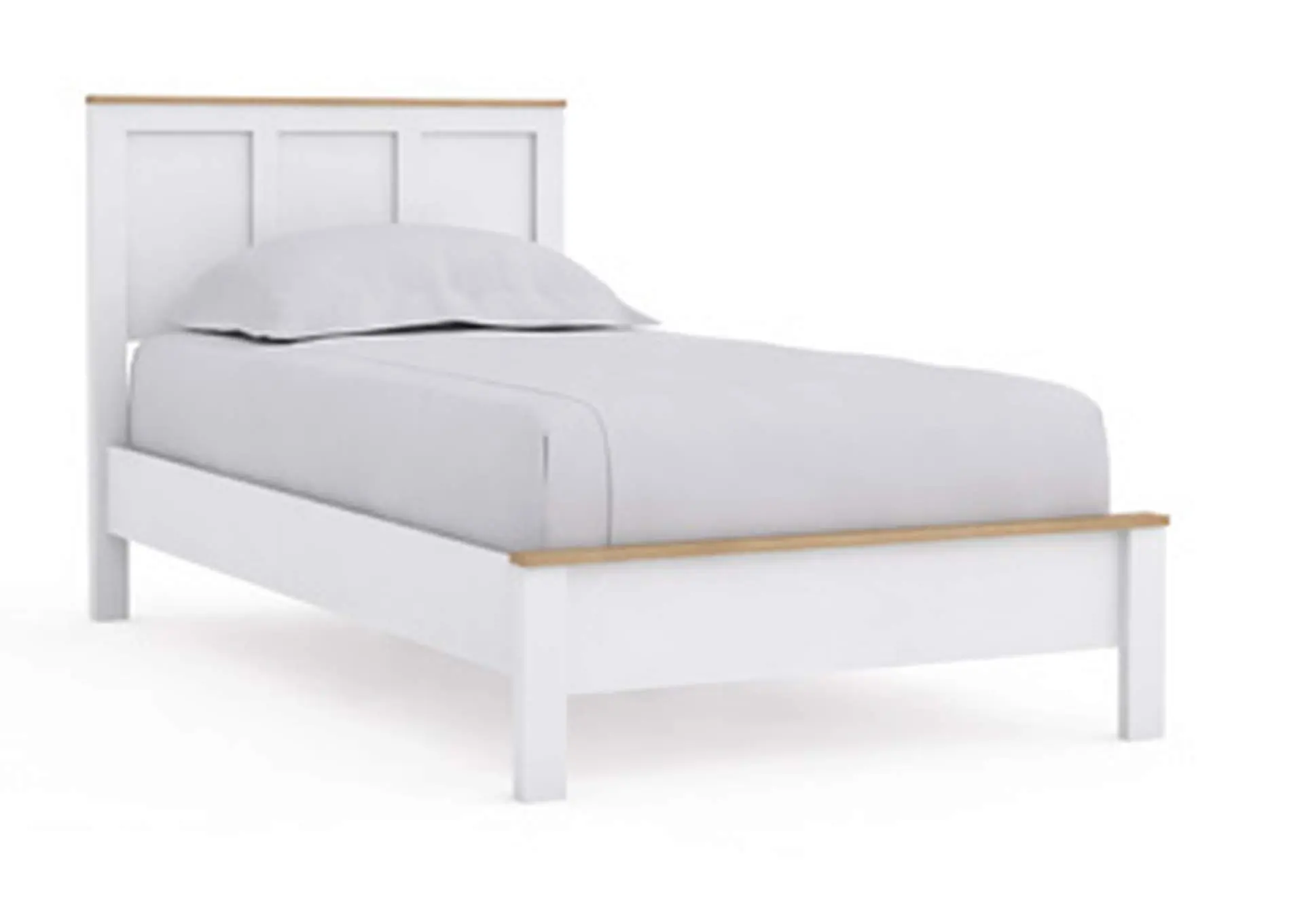 Kerisden Twin Panel Complete Bed Frame