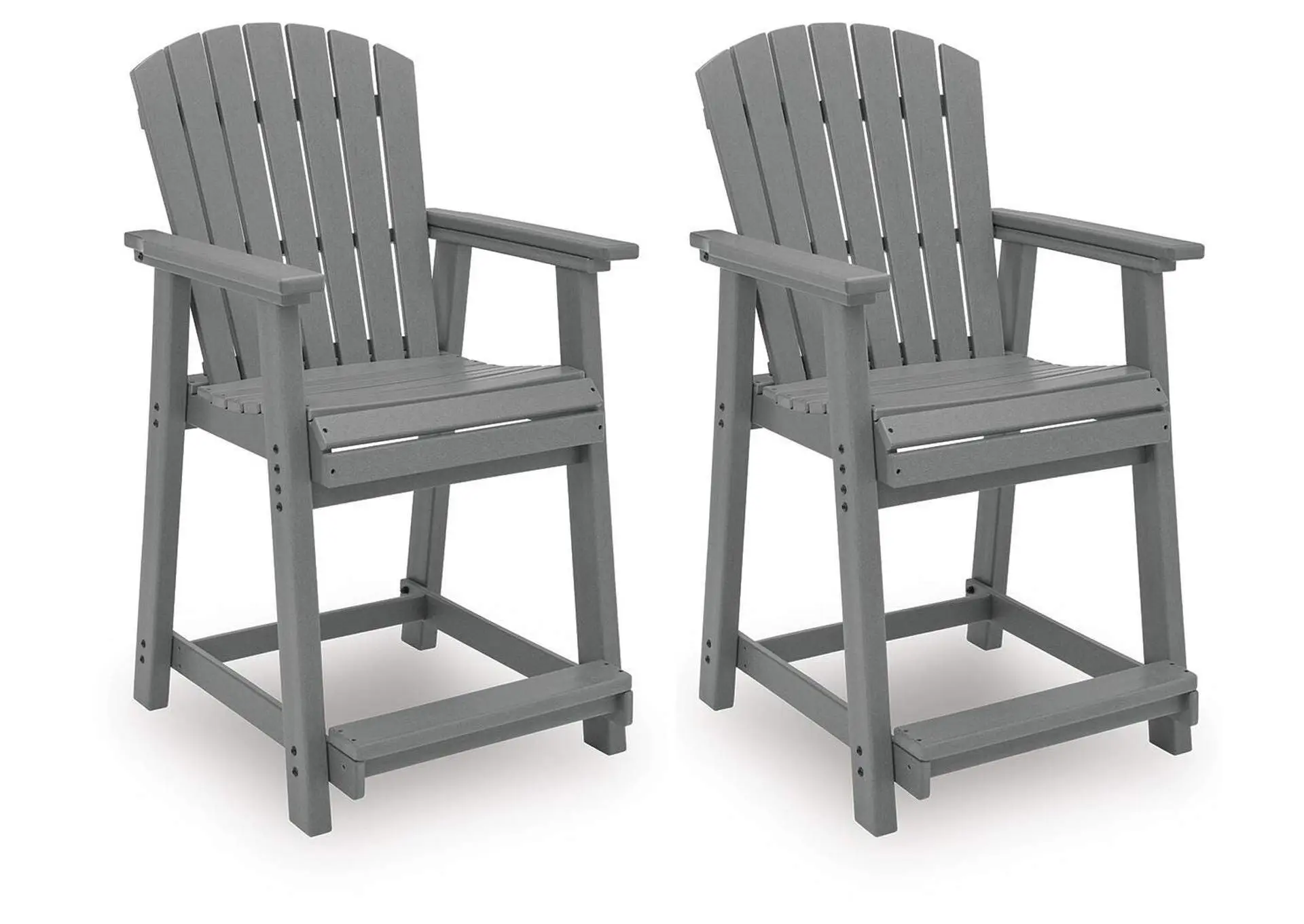 Sanctuary Beach Outdoor Counter Height Bar Stool (Set of 2)