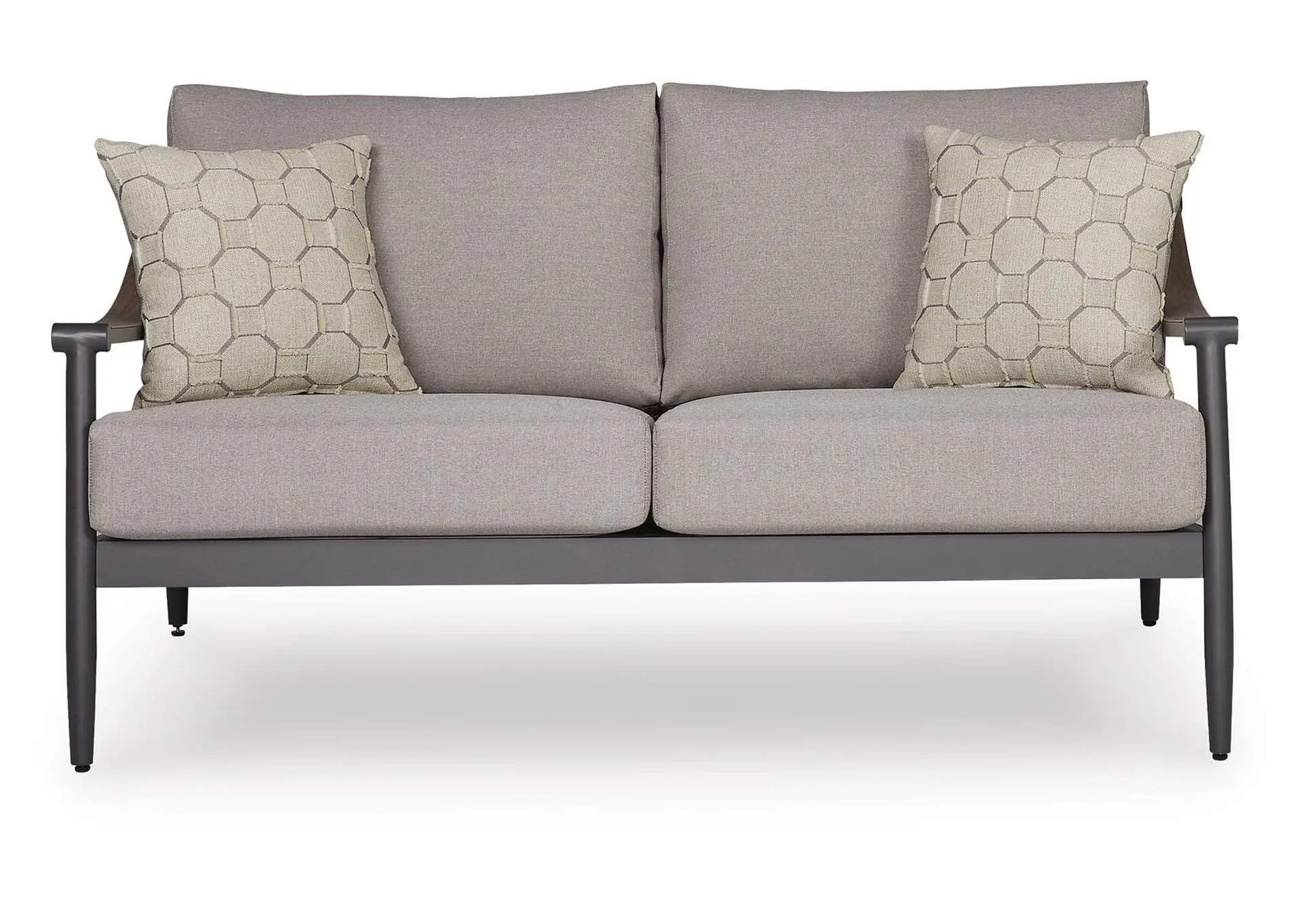Ocean Beach Outdoor Loveseat with Cushion