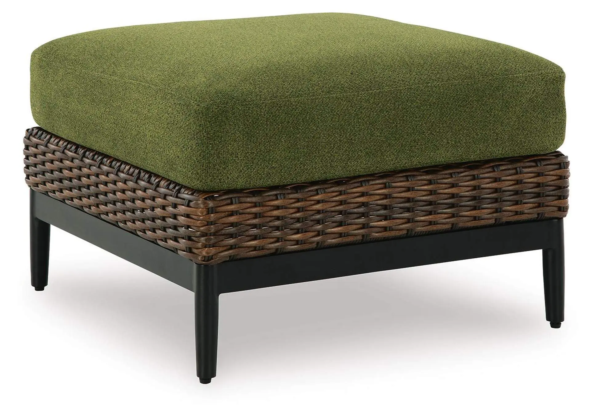 Horizon Hall Outdoor Ottoman with Cushion