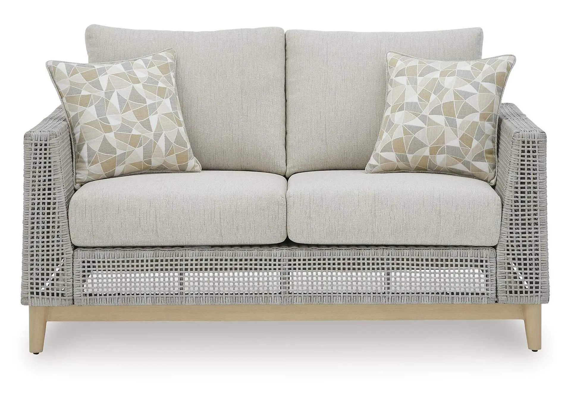Seton Creek Outdoor Loveseat with Cushion